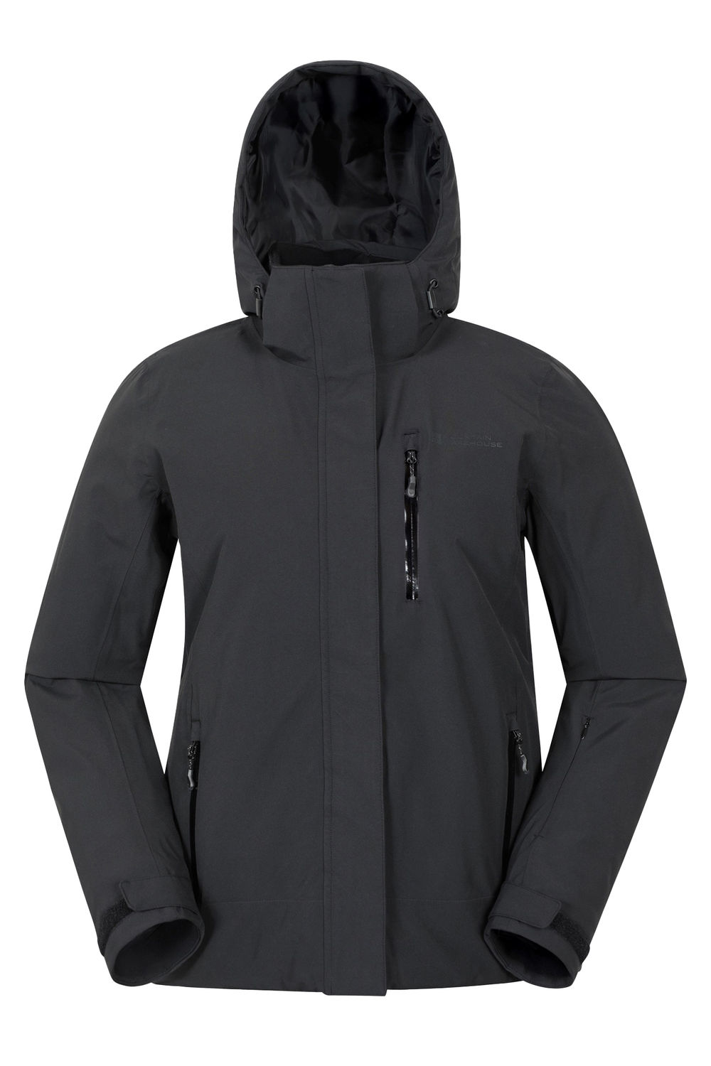 Black Aspen Waterproof Ski Jacket, Image 1 of 4