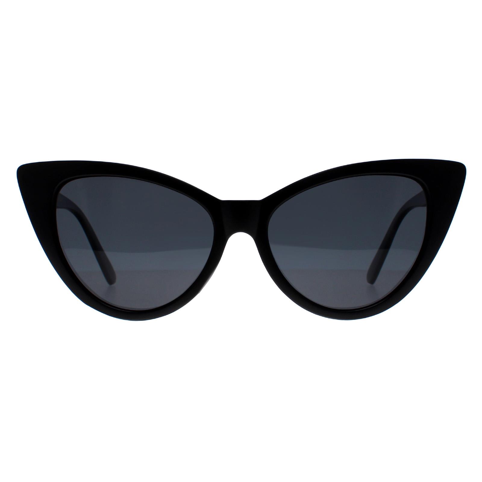 Black Cat Eye Matte Black Grey Polarized MP71, Image 1 of 4