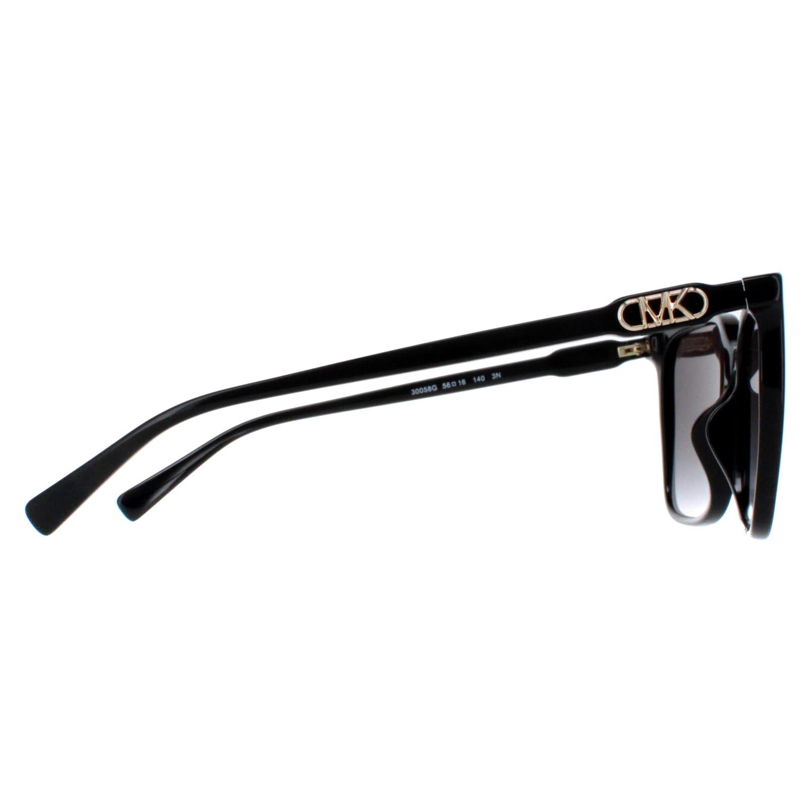 Black Michael Kors Black Square Black Dark Grey Gradient MK2197U Canberra, Image 4 of 4