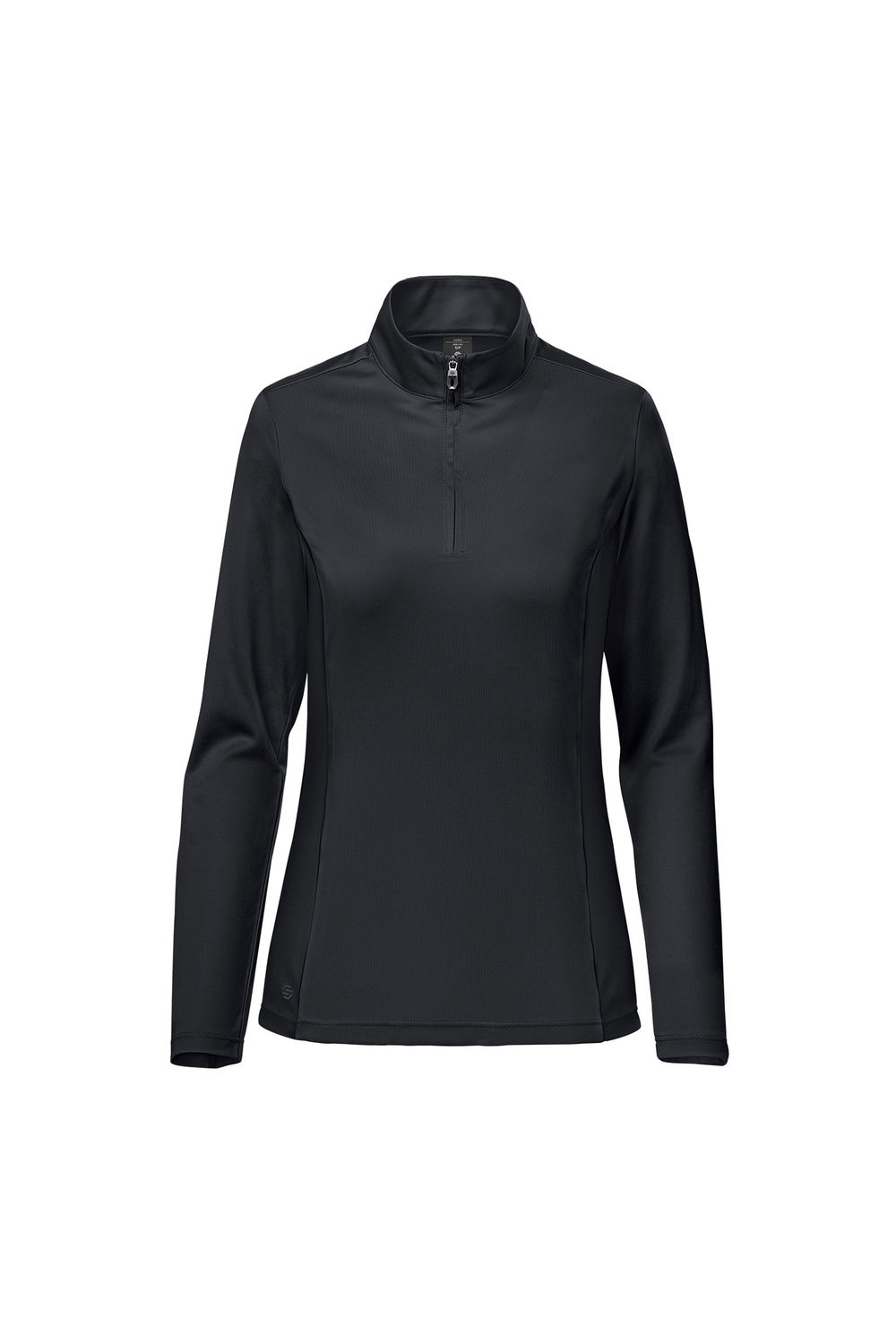 Black Monterey Quarter Zip Sweatshirt