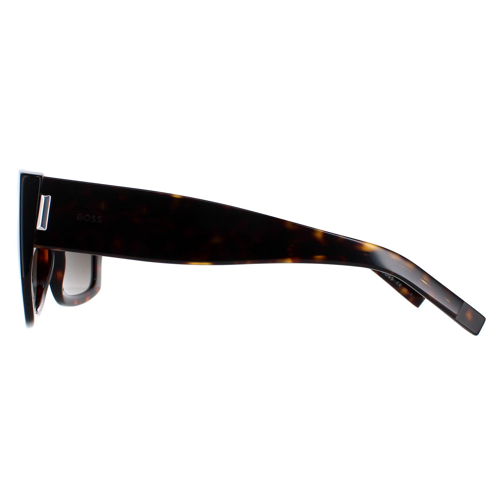 Brown Hugo Boss Brown Rectangle Havana Brown Gradient BOSS 1454/S, Image 3 of 6