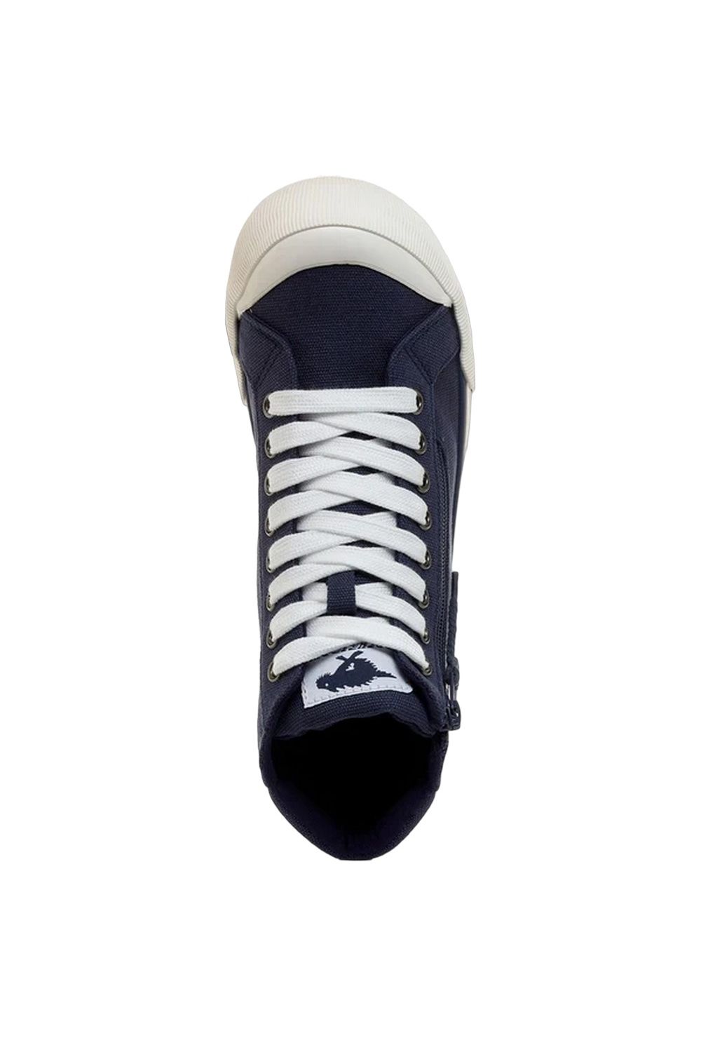 Navy Jazzin Hi Trainers, Image 5 of 6