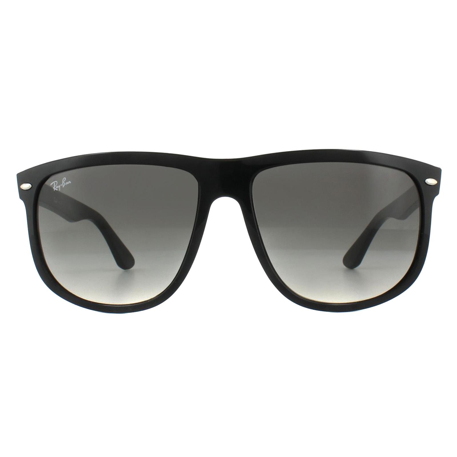 Black Ray-Ban Black Rectangle Black Grey Gradient 4147 Sunglasses, Image 1 of 3
