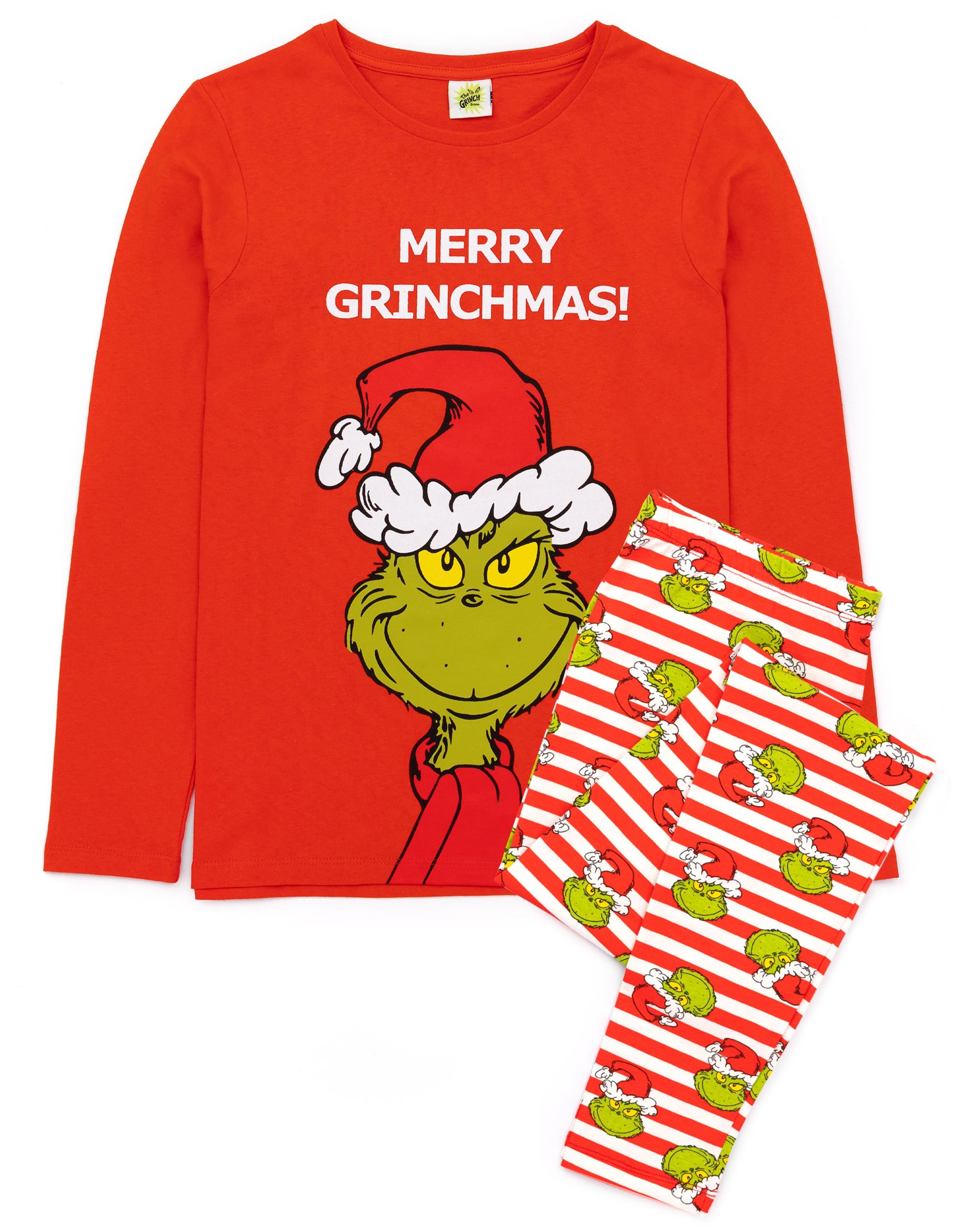 Red The Grinch Matching Family Snug Pyjama Set, Image 2 of 5