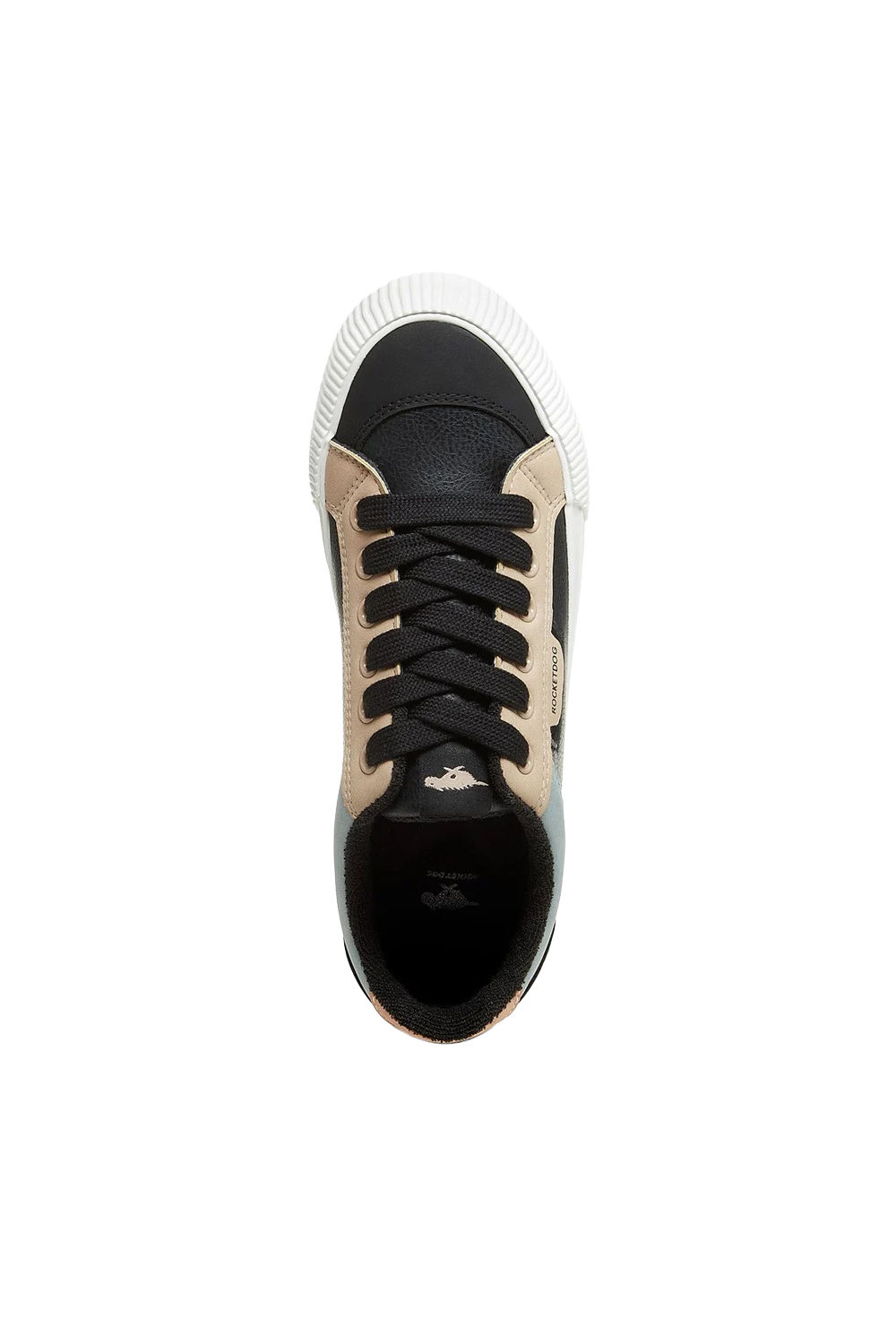 Black Cheery Sporty Colour Block Trainers, Image 4 of 5