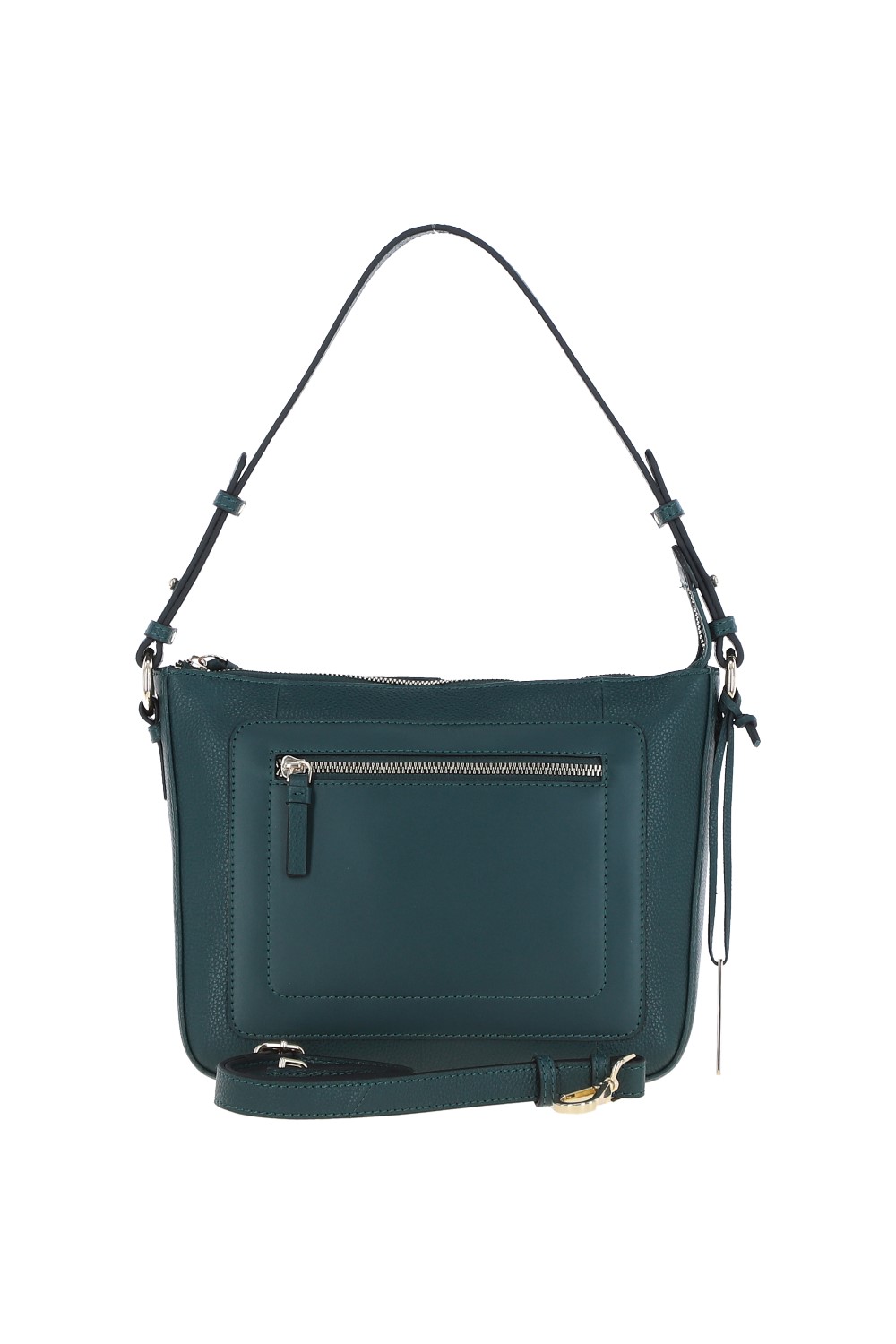 Green Real Leather Shoulder Bag, Image 1 of 5
