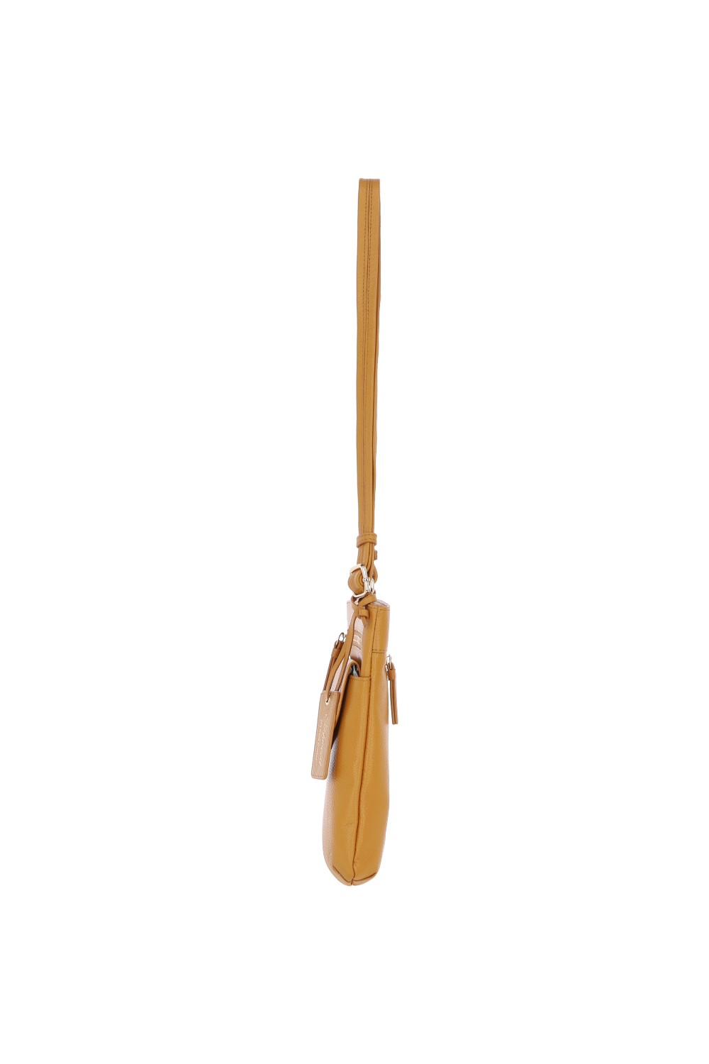 Ochre 'Five CB' Real Leather Cross Body Bag, Image 3 of 5
