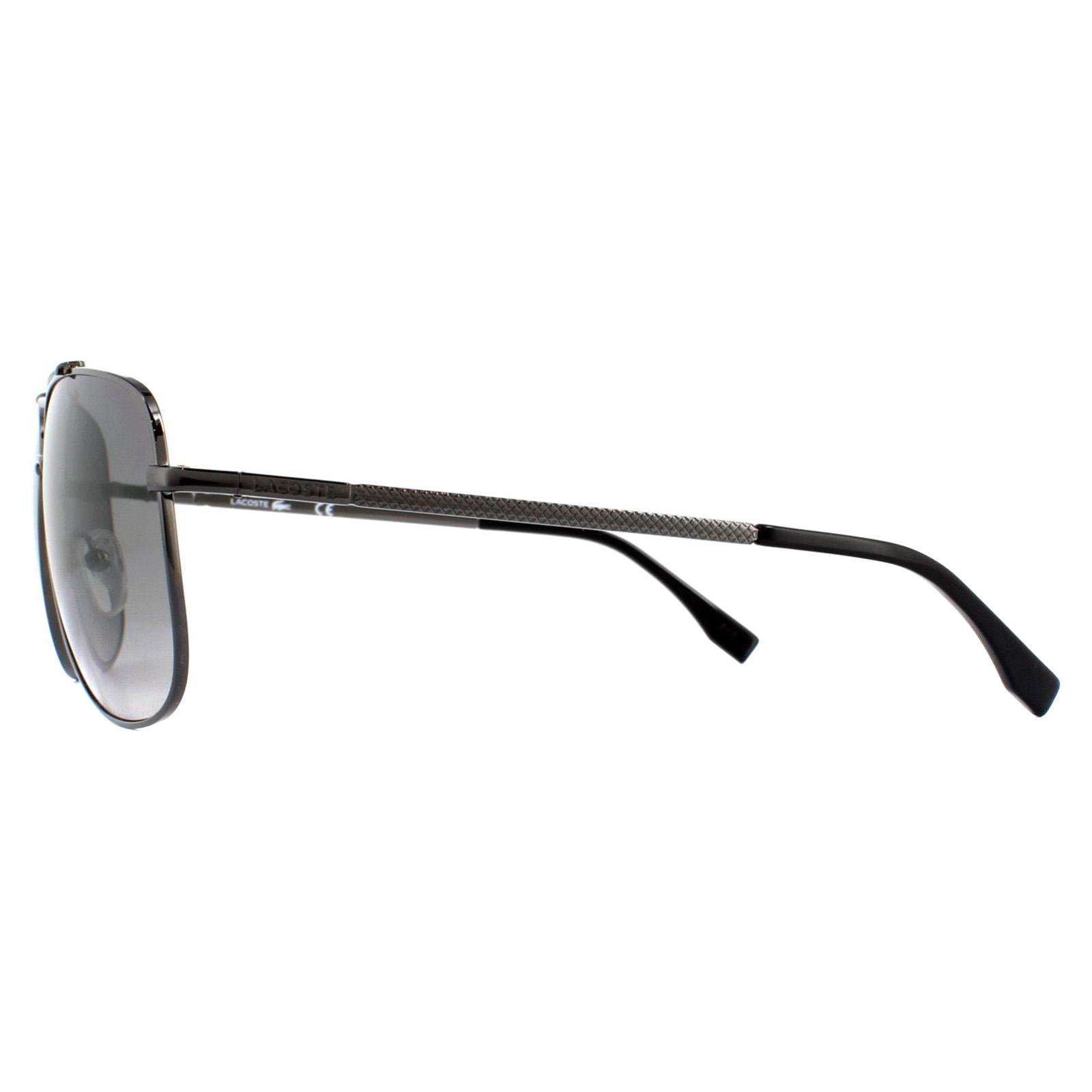 Aviator Gunmetal Grey Gradient Sunglasses, Image 3 of 4