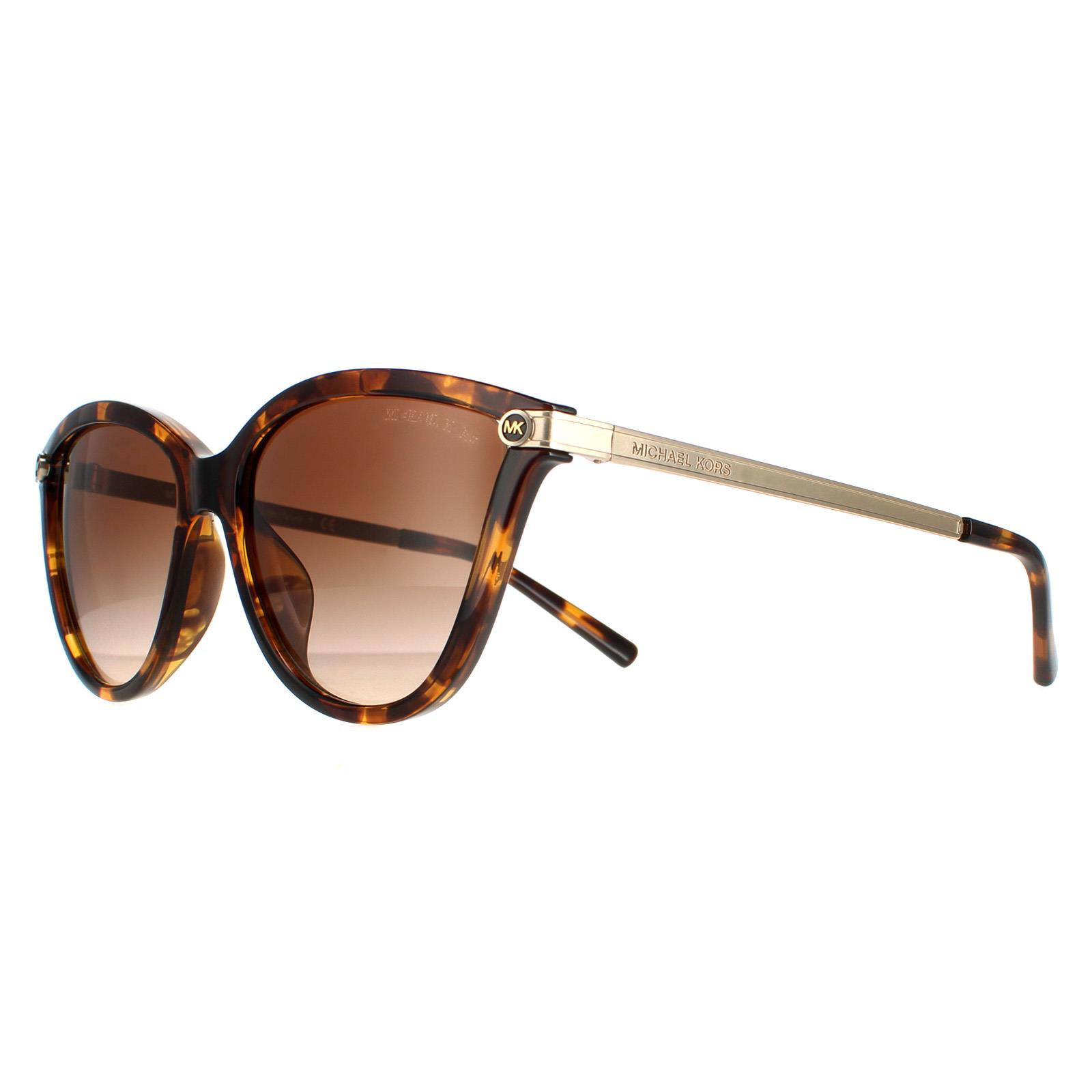 Brown Michael Kors Brown Cat Eye Dark Tortoise Brown Gradient MK2139U, Image 2 of 4