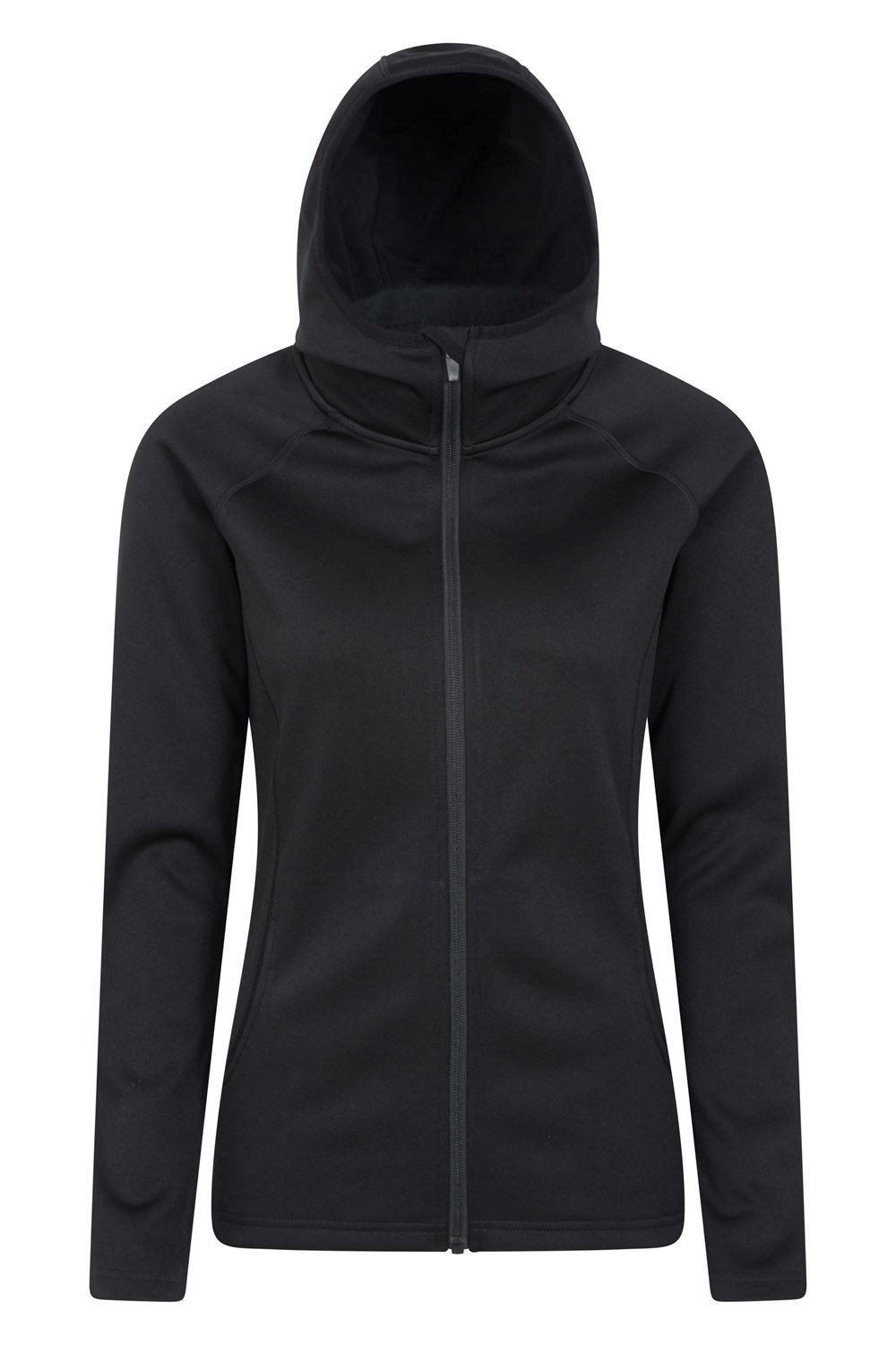 Black Dynamic Chakra Isocool Full Zip Hoodie