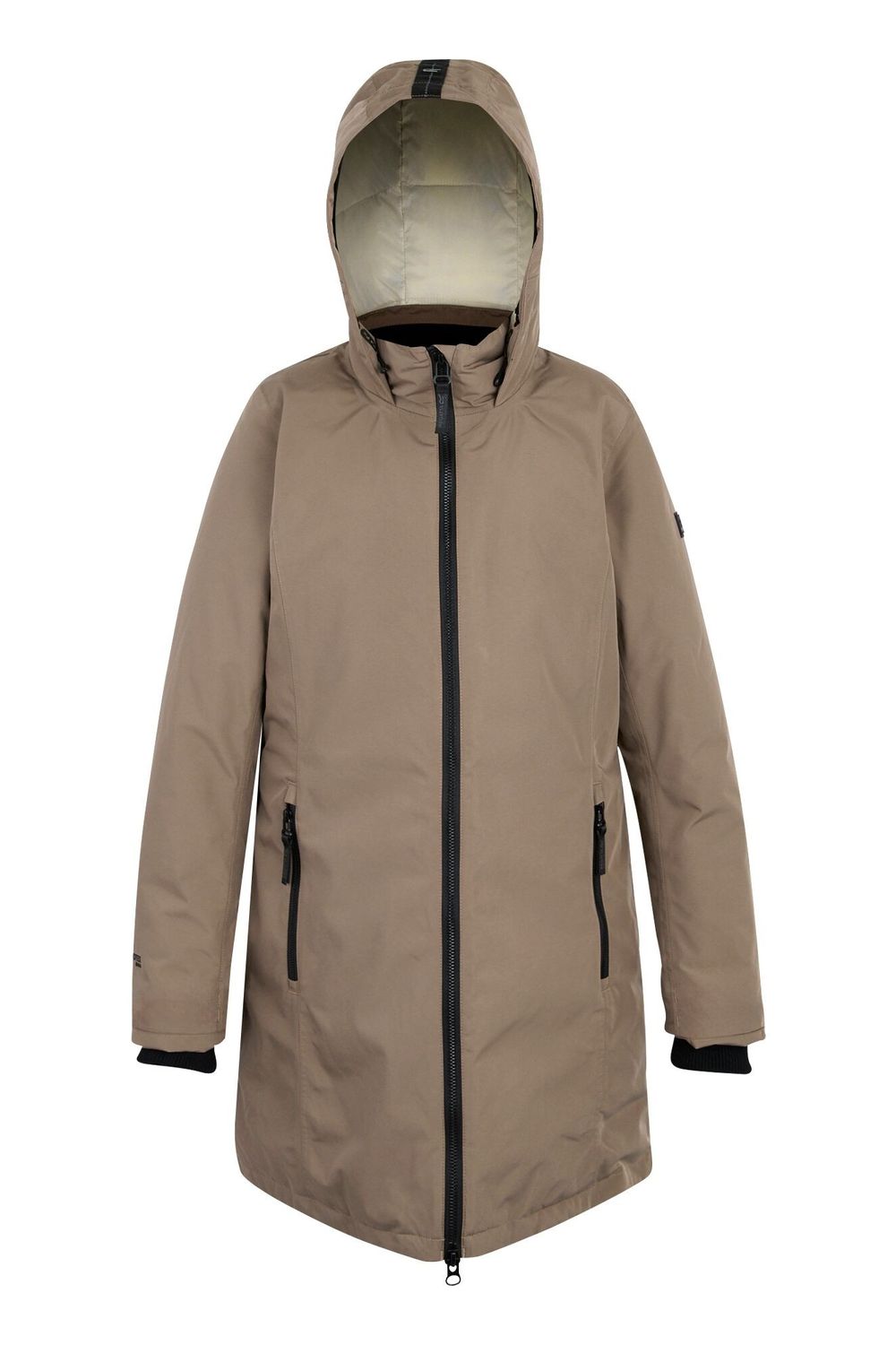 Mocha Marron Insulated Waterproof Jacket, Image 1 of 6