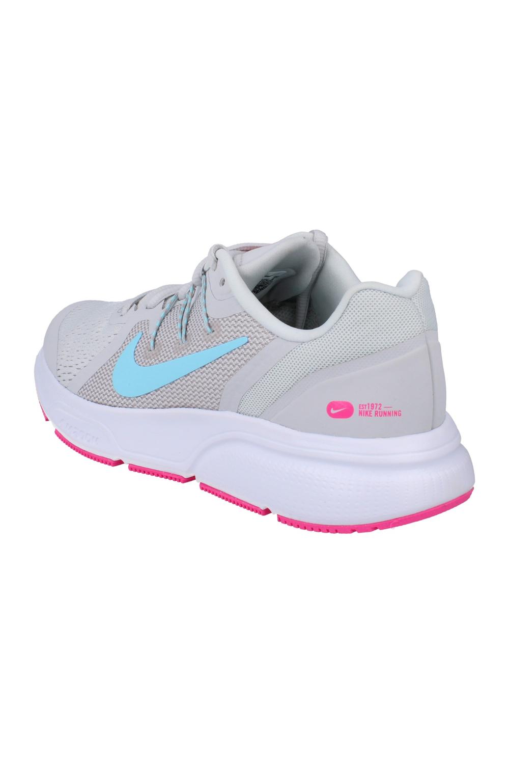 Grey Nike Zoom Span 3 Womens Running Trainers, Image 3 of 6