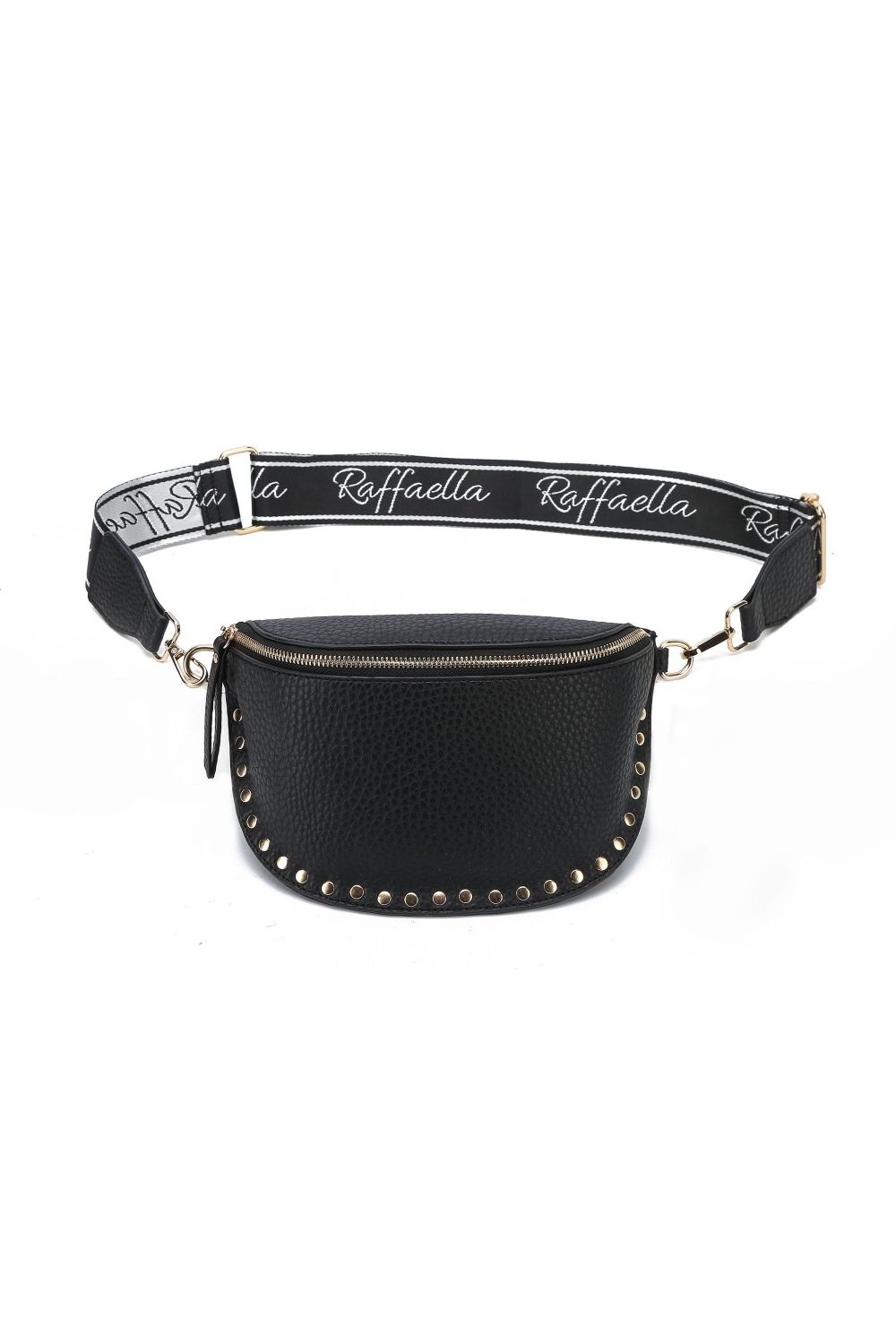 Black Sling Style Cross Body Bag, Image 1 of 2