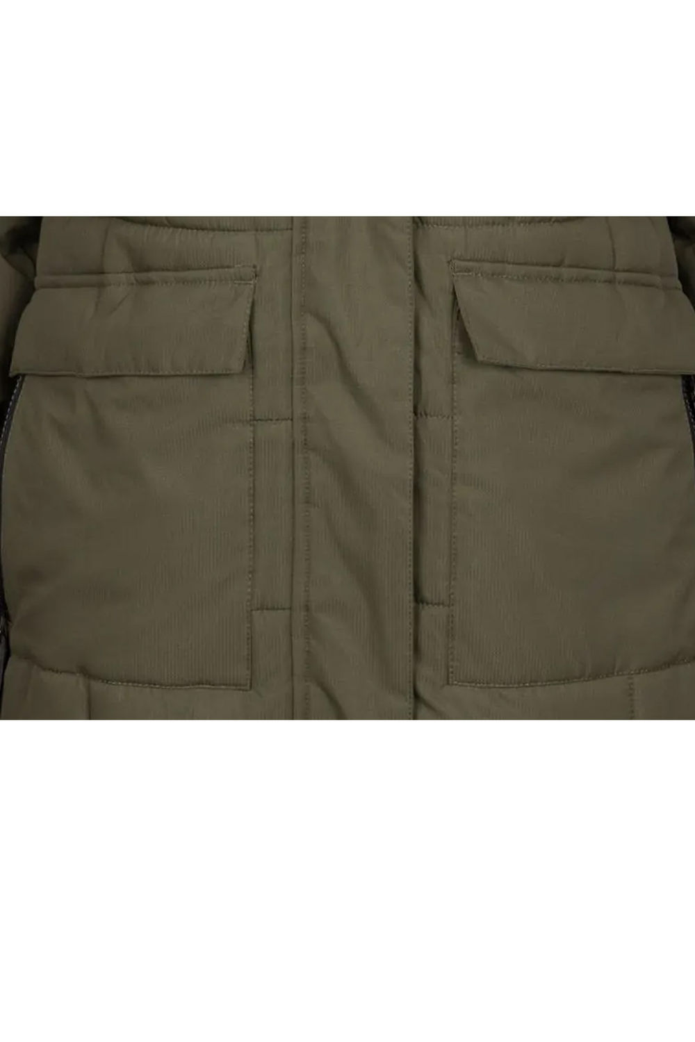 Dark Green Sasha Padded Jacket, Image 4 of 4