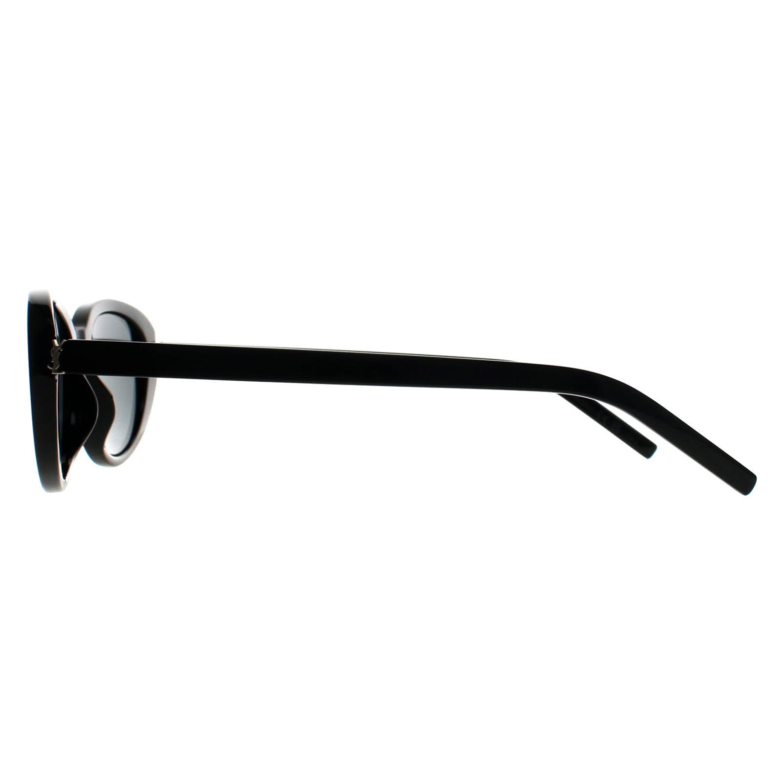 Cat Eye Shiny Black Grey SL M154, Image 3 of 3