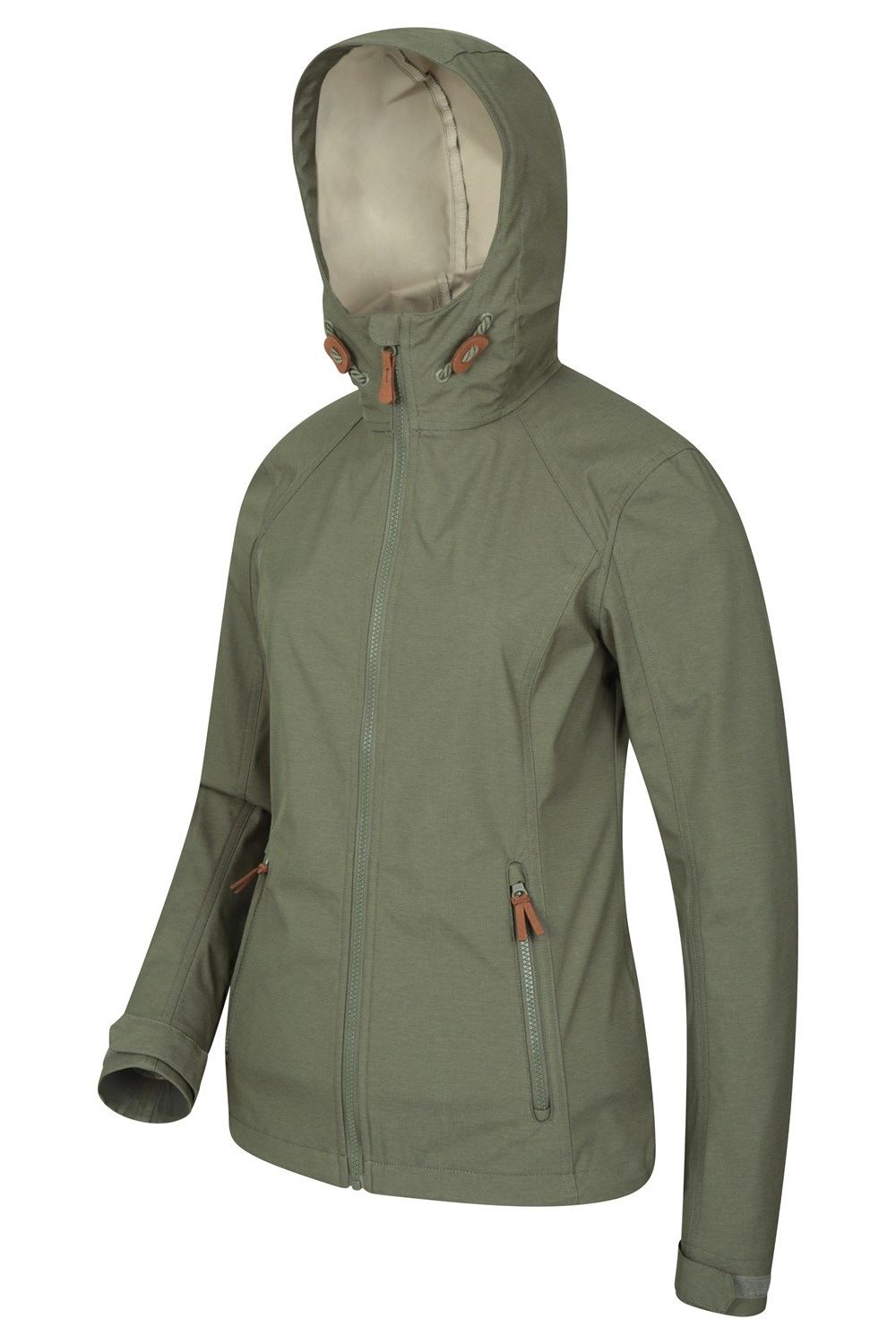 Khaki Iona Soft Shell Jacket, Image 6 of 8