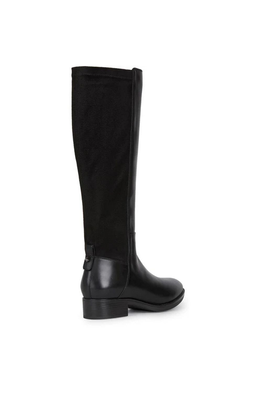 Black Felicity Leather Calf Boots, Image 2 of 4