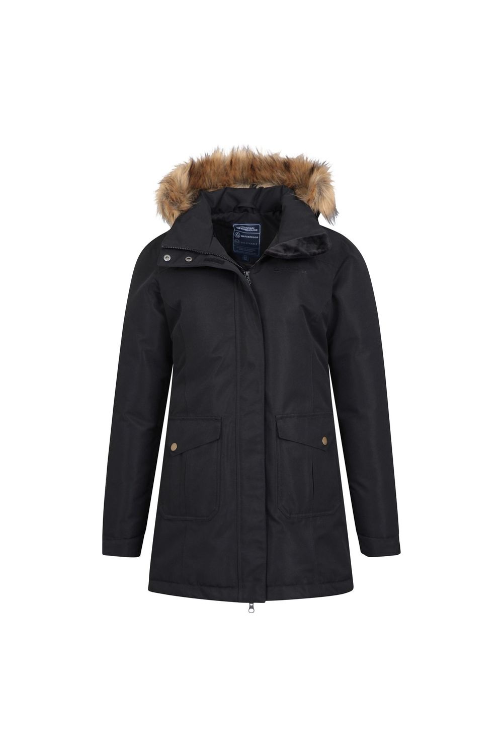 Black Tarka II Long Padded Jacket, Image 5 of 5