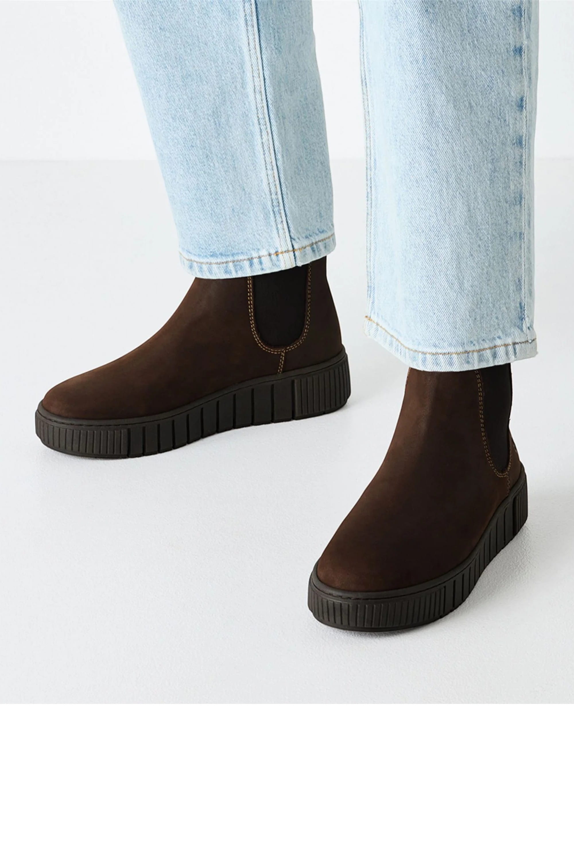 Brown Tamaris Brown Tamaris Womens Brown Chelsea Boots, Image 7 of 8