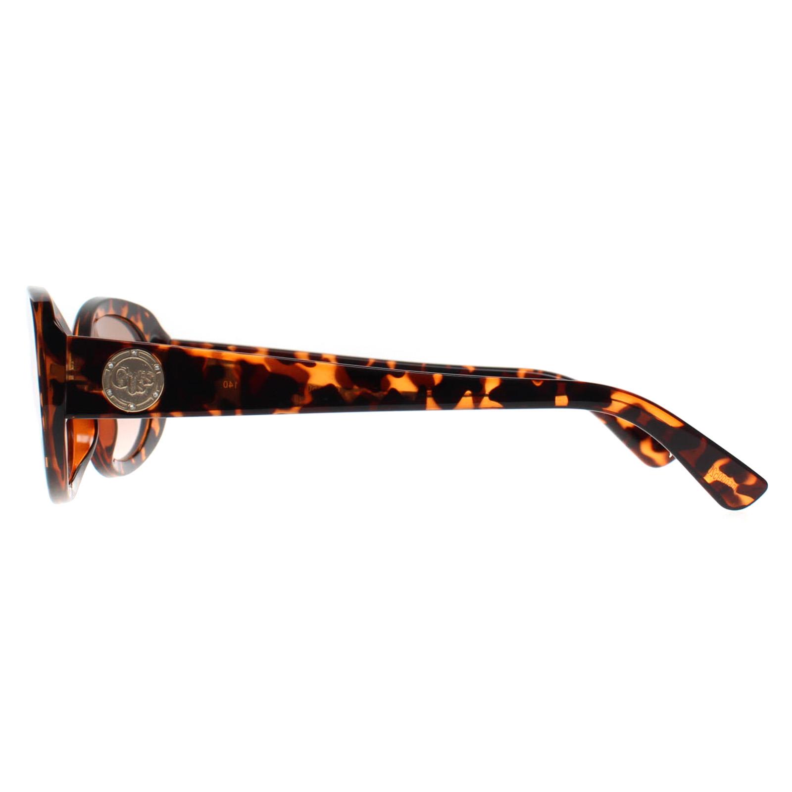 Brown Guess Brown Oval Dark Havana Brown Gradient GF6150, Image 3 of 4