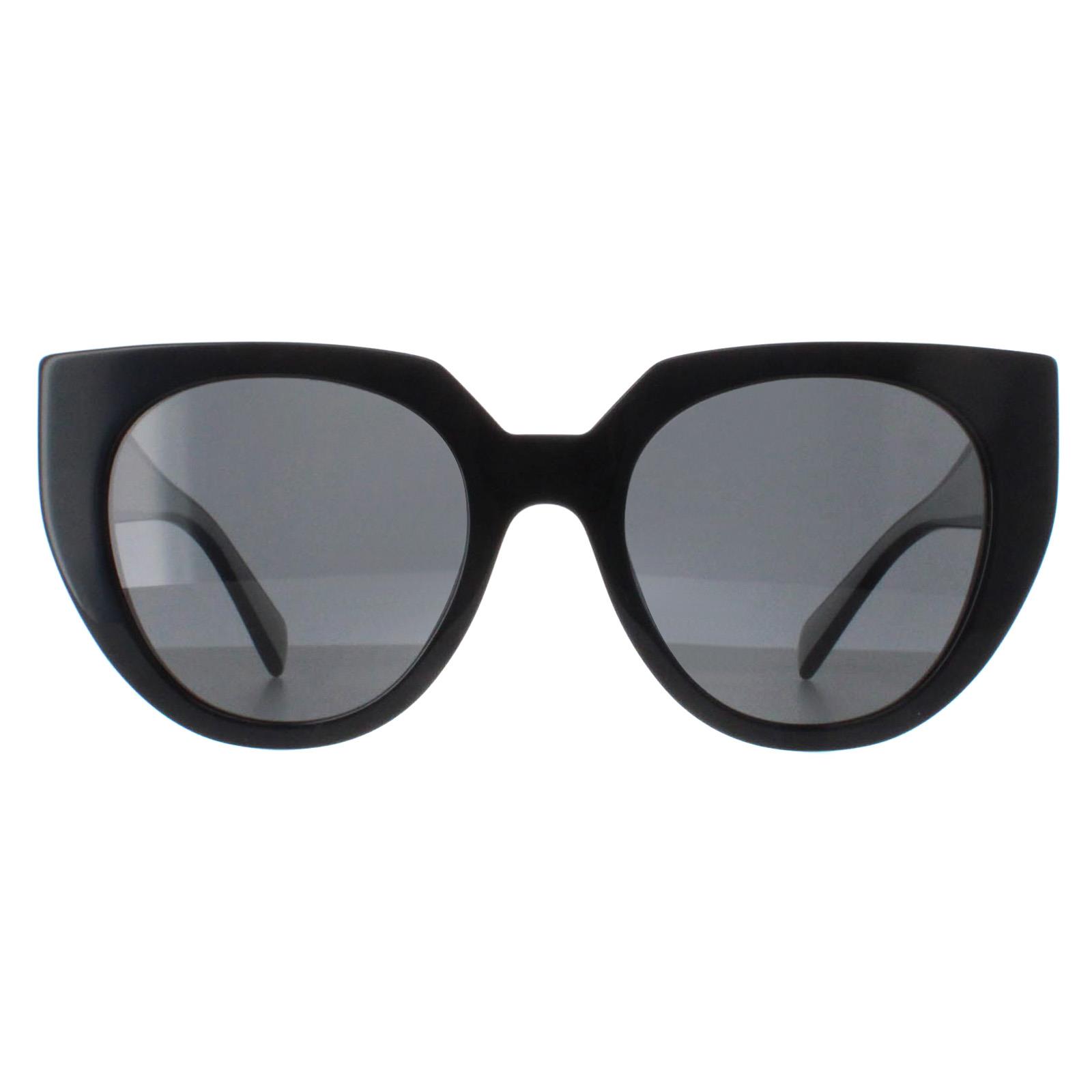 Black Cat Eye Black and Talc Dark Grey PR14WS, Image 1 of 4