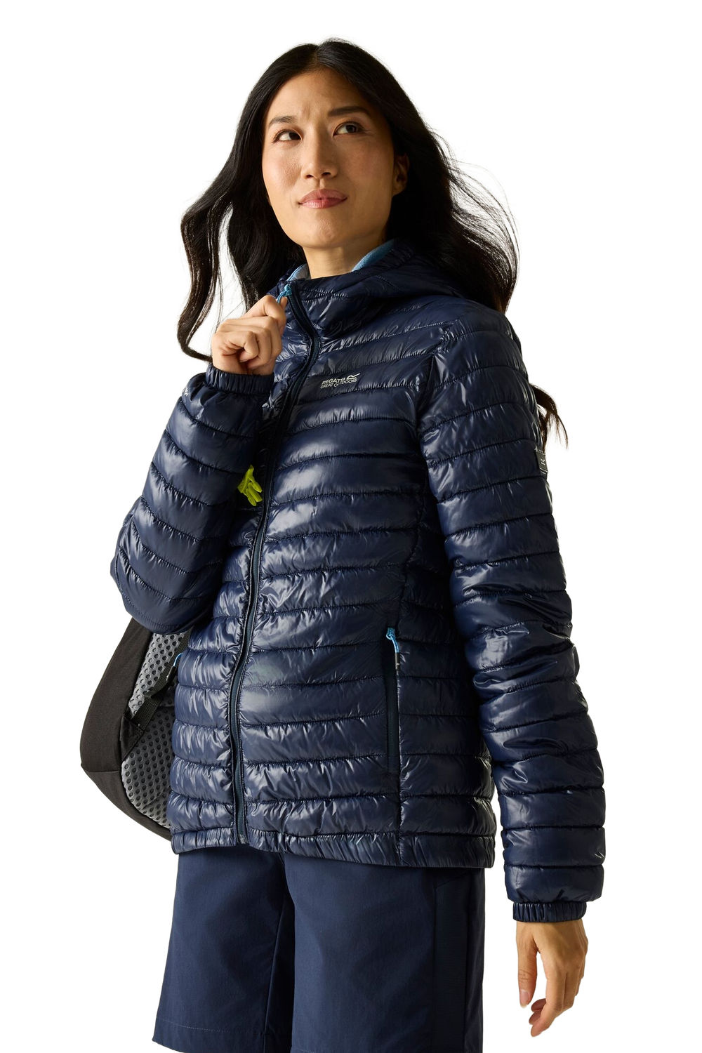 Navy Hurden Padded Jacket, Image 4 of 4