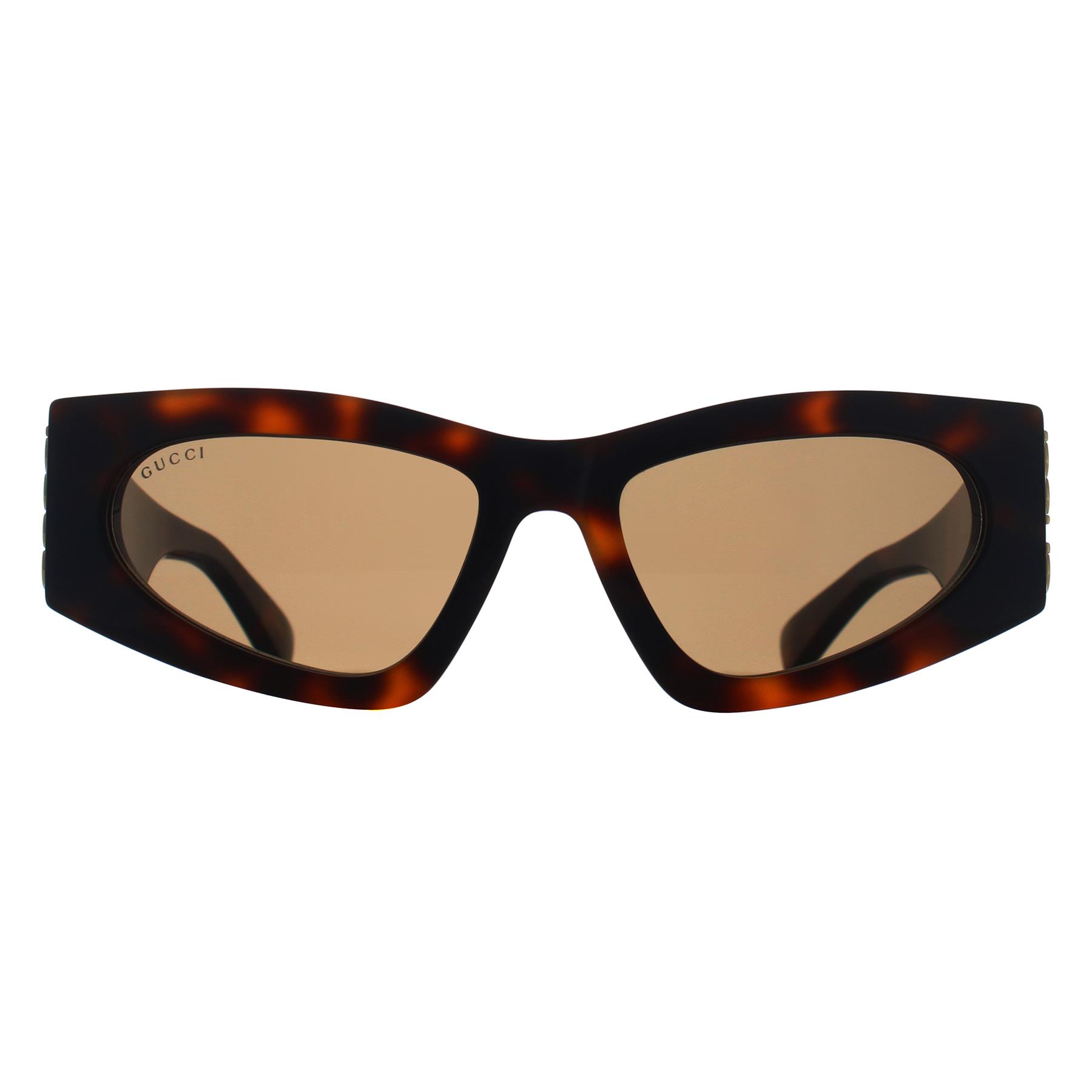 Brown Gucci Brown Rectangle Havana Brown GG2040S, Image 1 of 3