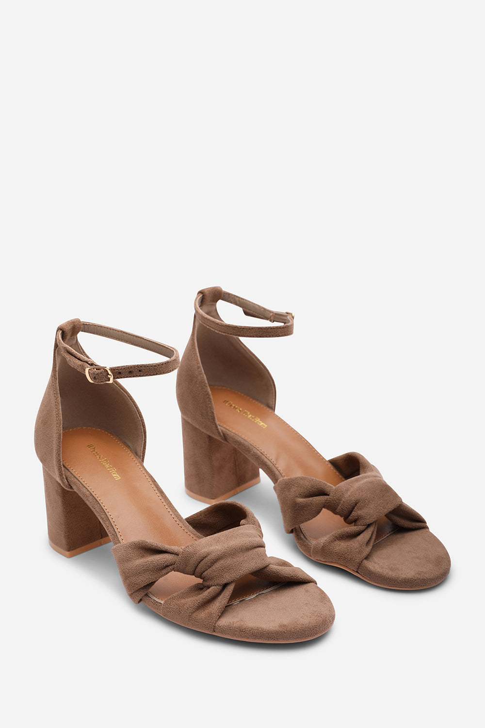 Camel Avelia Strappy Block Heel Sandal, Image 4 of 6