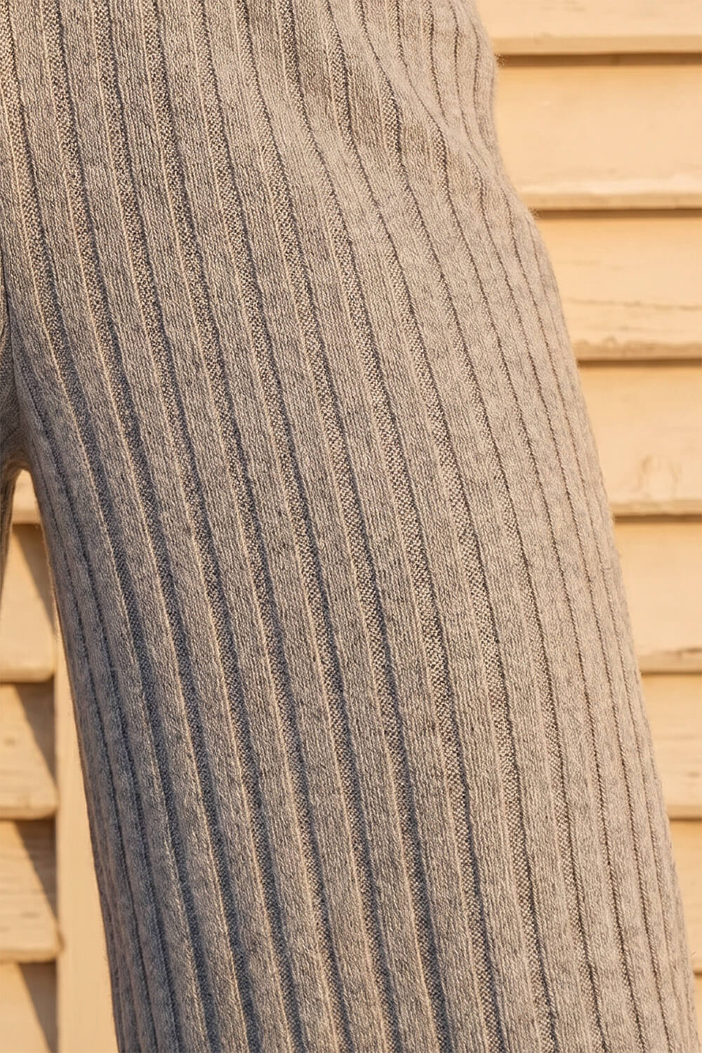 Grey Dusk Pleated Wide Leg Stretch Trouser, Image 5 of 4