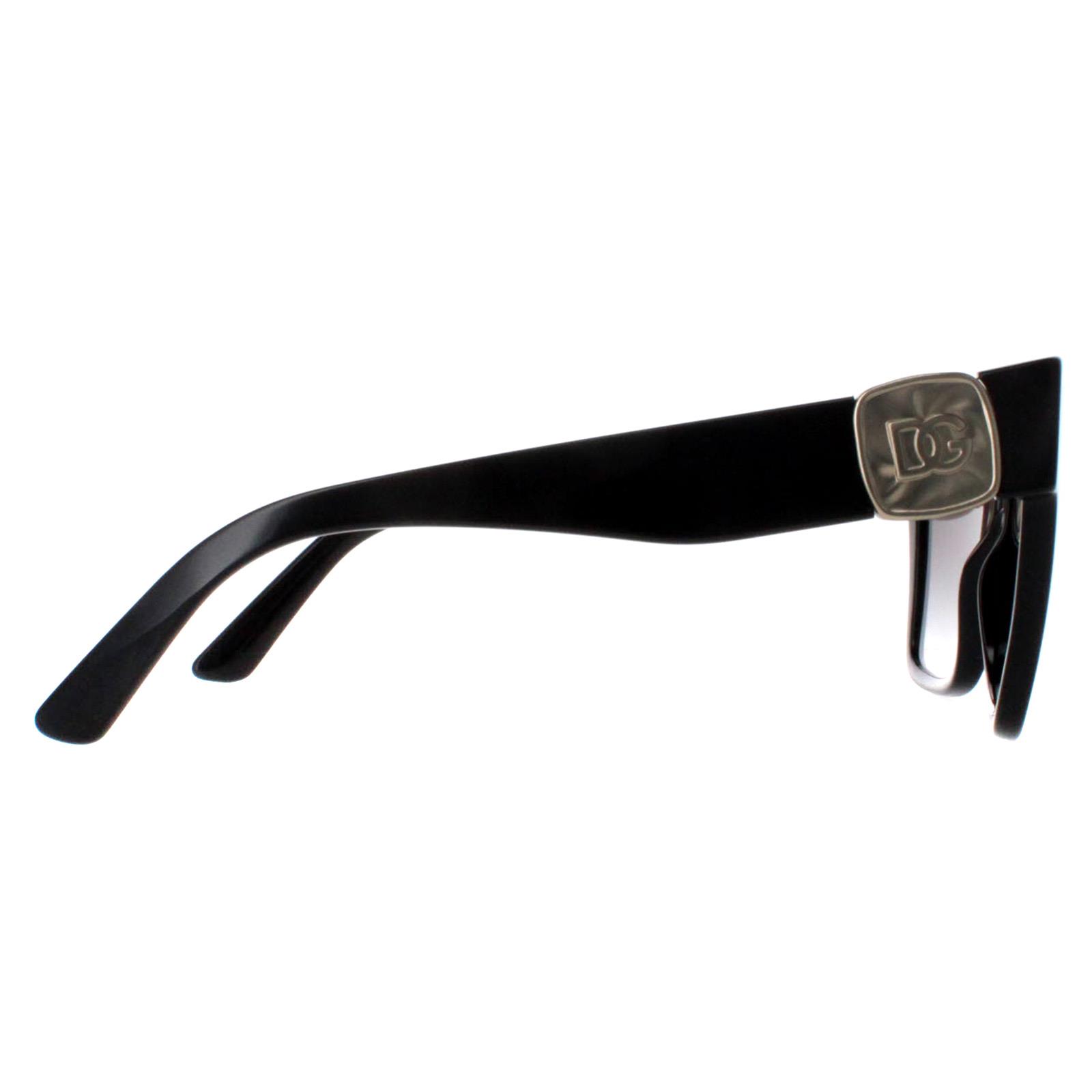 Black Dolce and Gabbana Black Square Black Grey Gradient DG4470, Image 4 of 4