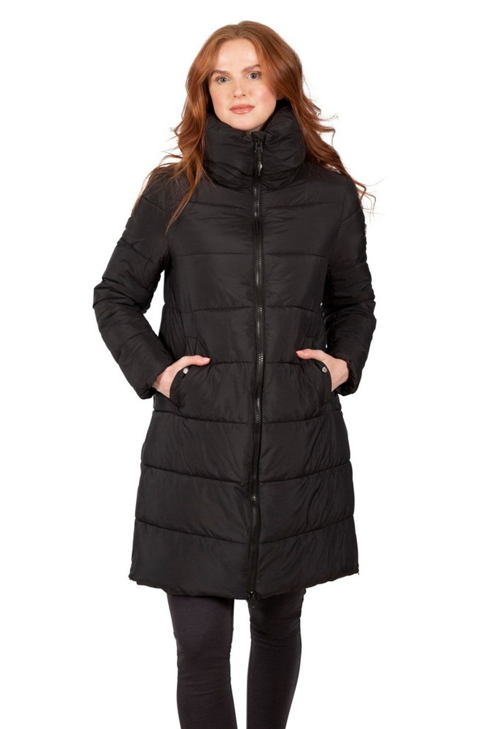 Black Trespass Black Faith Padded Jacket, Image 7 of 8