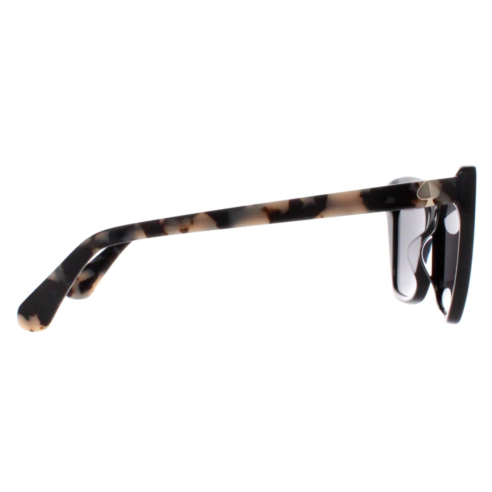 Black Kate Spade Black Cat Eye Black Grey Polarized Lucca/G/S, Image 4 of 4