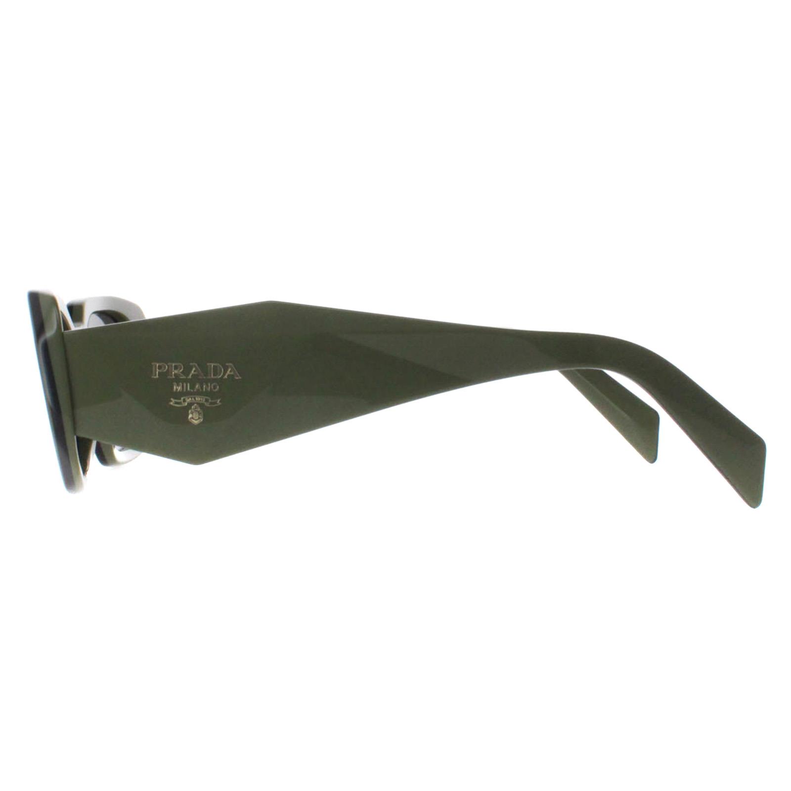Black Prada Black Rectangle Sage Black Dark Grey PR17WS, Image 3 of 4