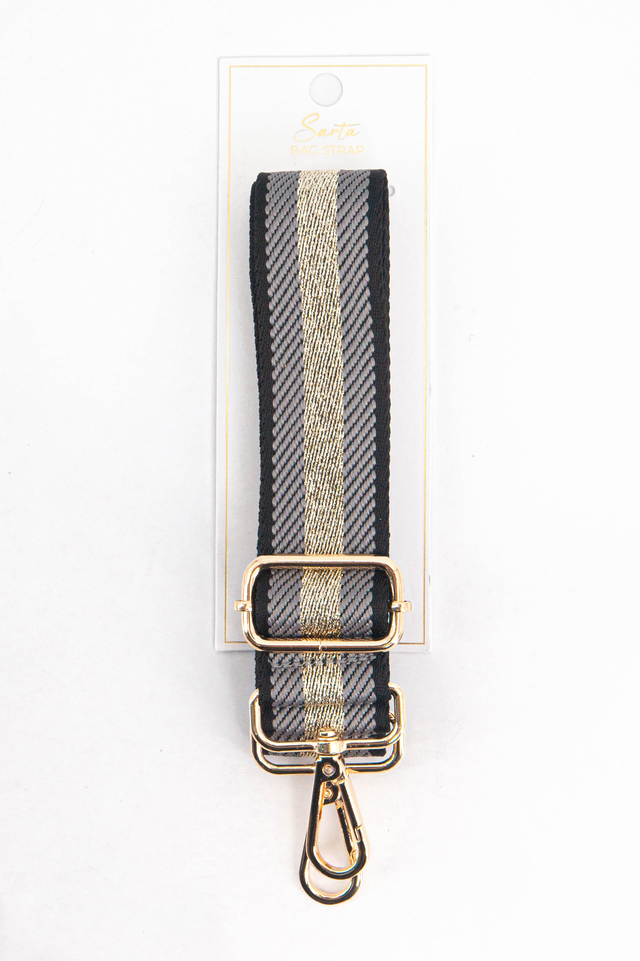 Glitter Stripe Woven Bag Strap, Image 4 of 4
