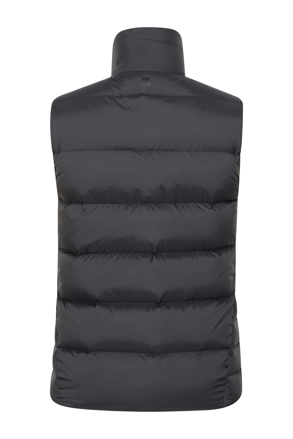 Black Mountain Warehouse Black Stratus Packable Gilet, Image 2 of 5