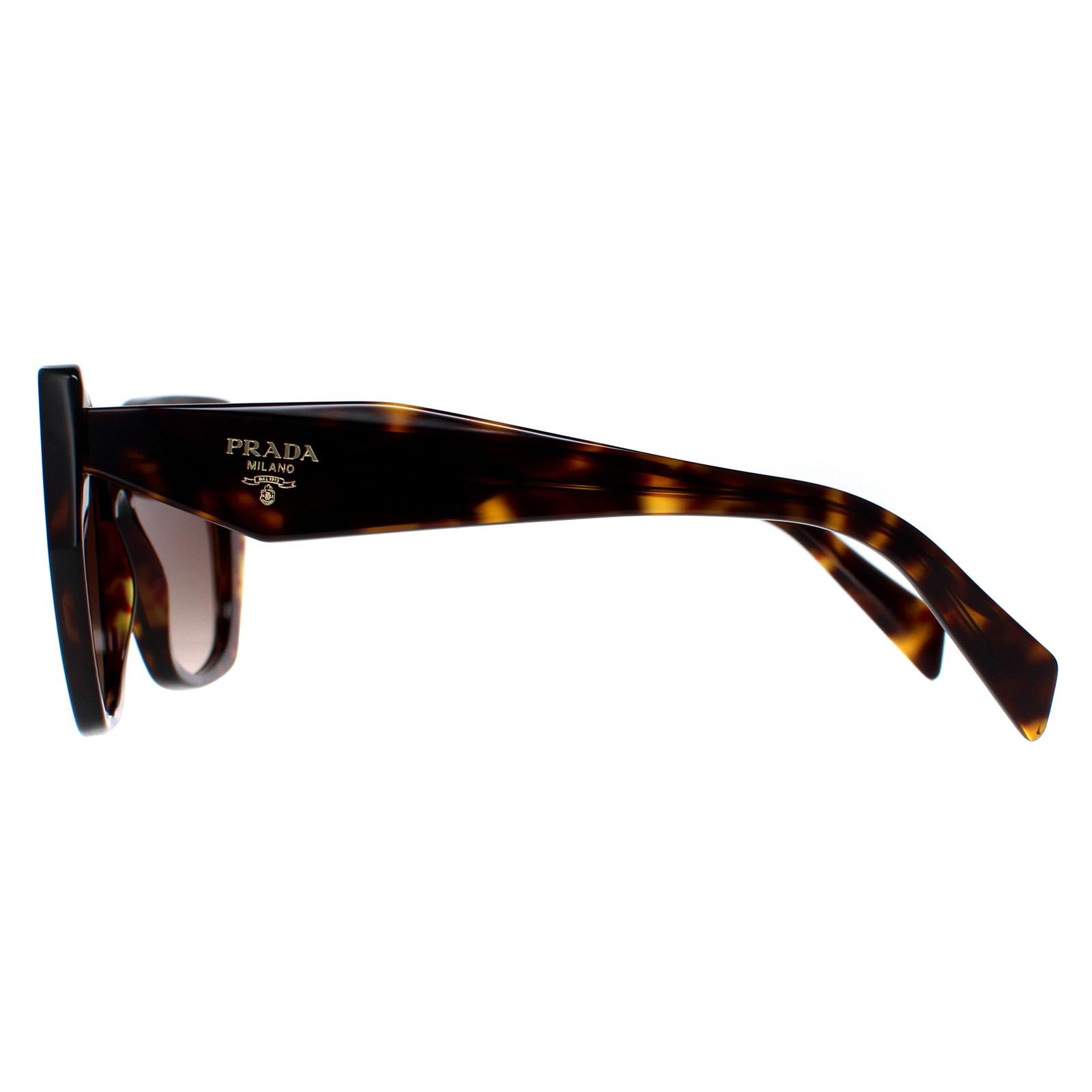 Brown Prada Brown Square Havana Brown Gradient PR19ZS, Image 3 of 4