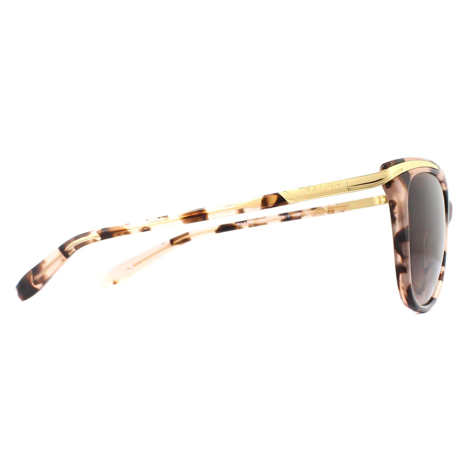 Brown Ralph Brown Cat Eye Pink Tortoise Dark Brown Gradient Sunglasses, Image 4 of 4