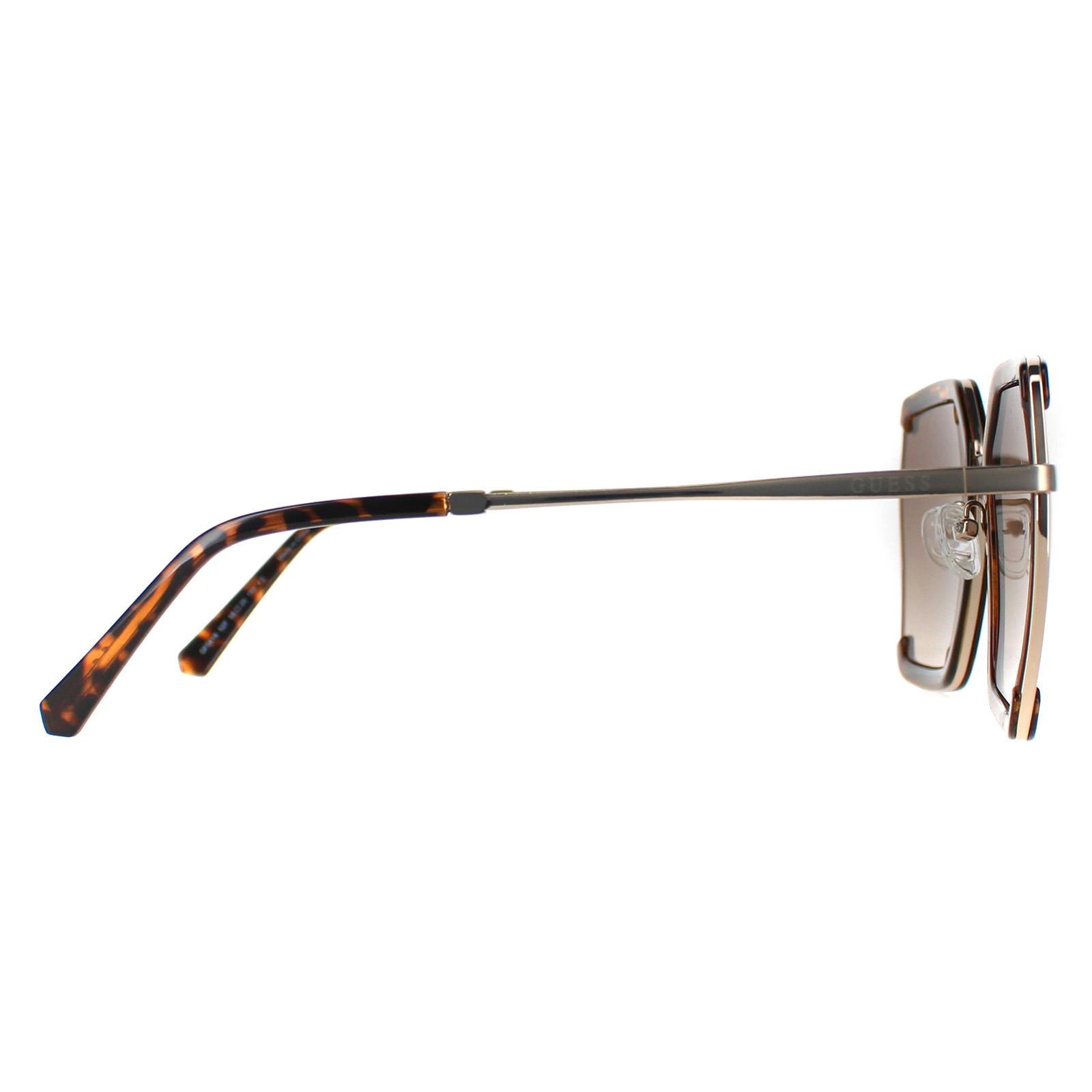 Brown Rimless Dark Havana Brown Gradient GF0418, Image 4 of 4