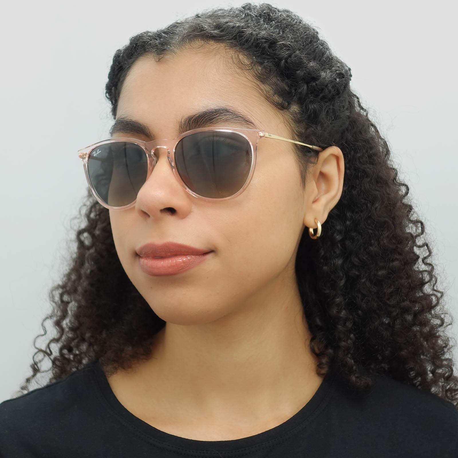 Pink Ray-Ban Pink Round Transparent Pink Grey Gradient RB4171 Erika, Image 6 of 6