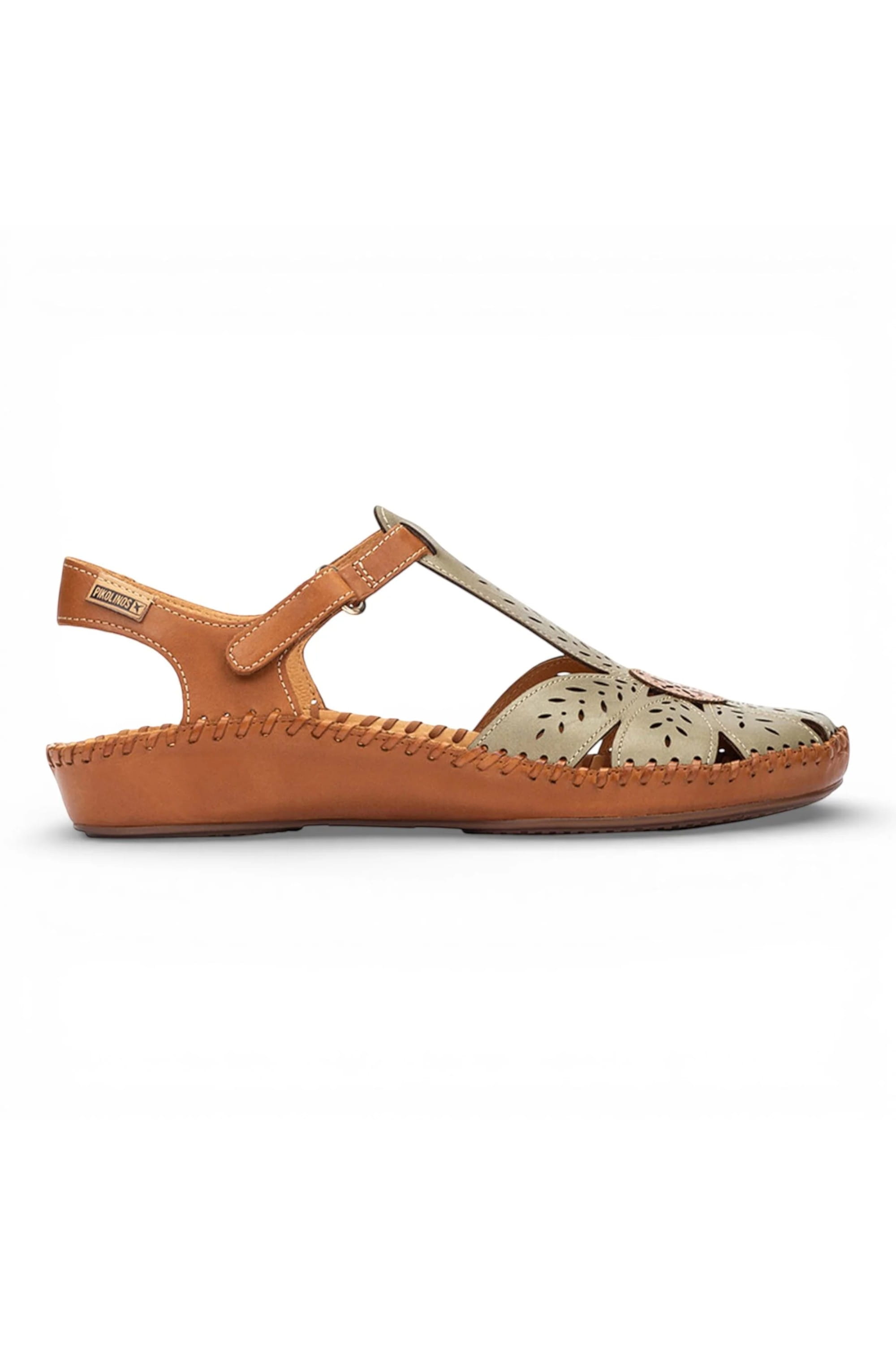 Green Womens Comfort Wedge Sandals P-Vallarta, Image 1 of 8