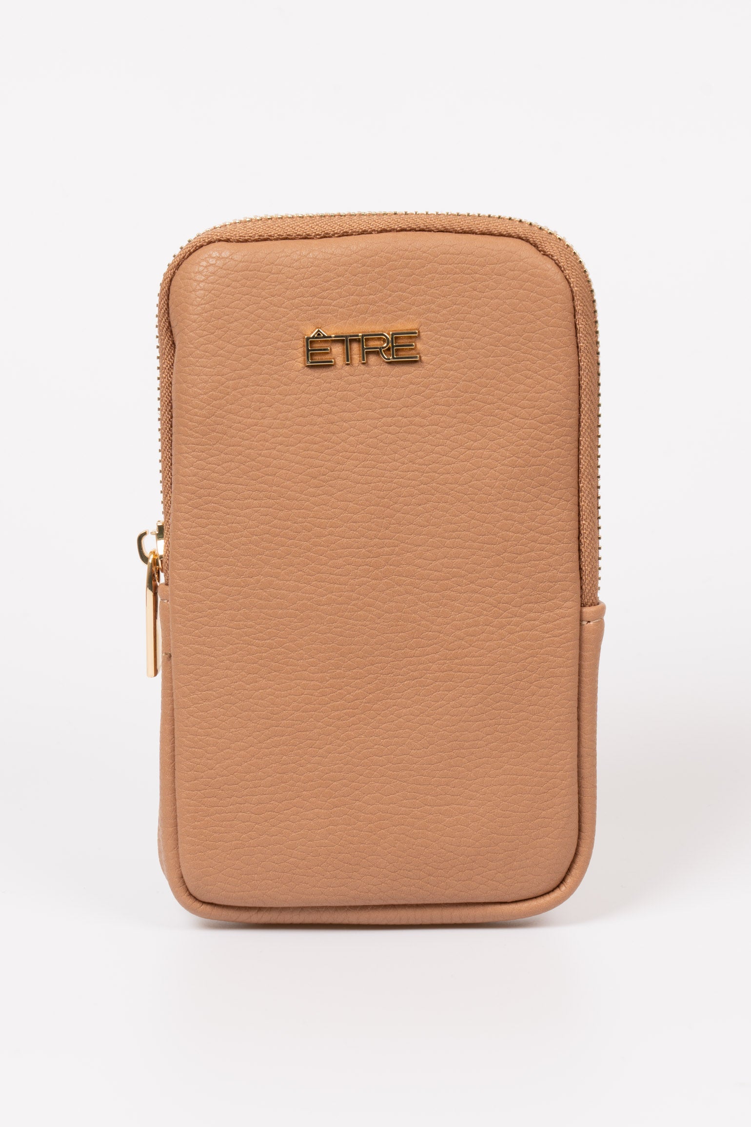 Tan Etre Tan Faux Leather Glasses Case, Image 1 of 2