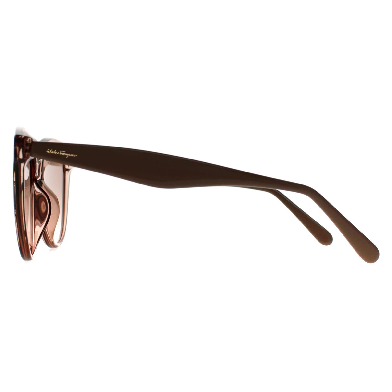 Beige Cat Eye Crystal Sand Rose Grey SF1073S, Image 3 of 3