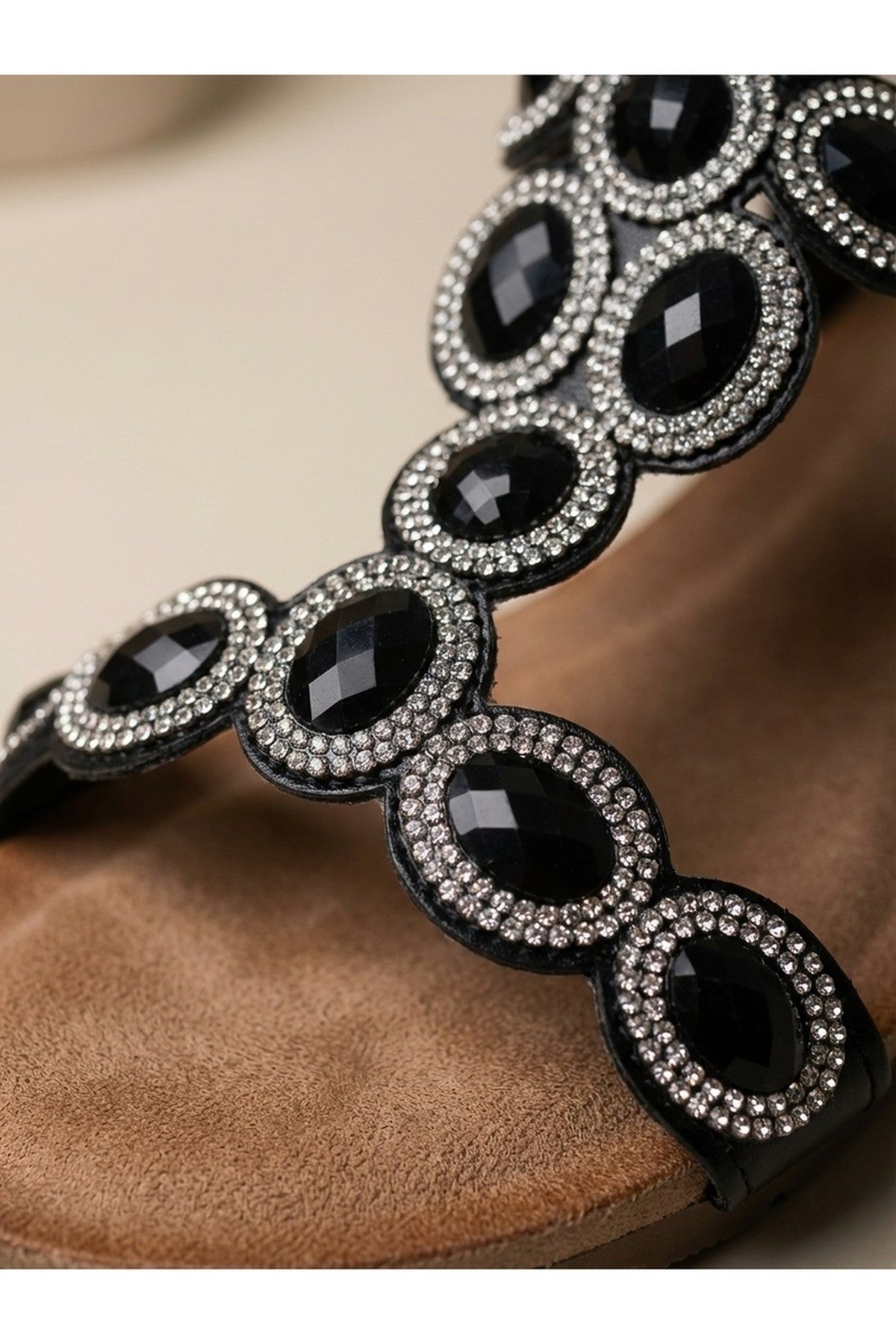 Rosa Jeweled Wedge Sandal, Image 6 of 8