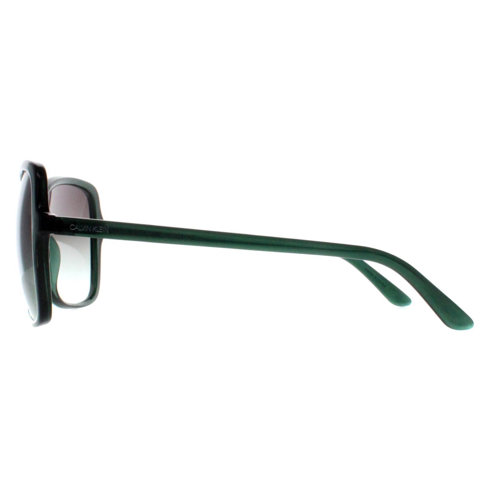 Green Calvin Klein Green Butterfly Milky Emerald Grey Gradient CK19561S, Image 3 of 3