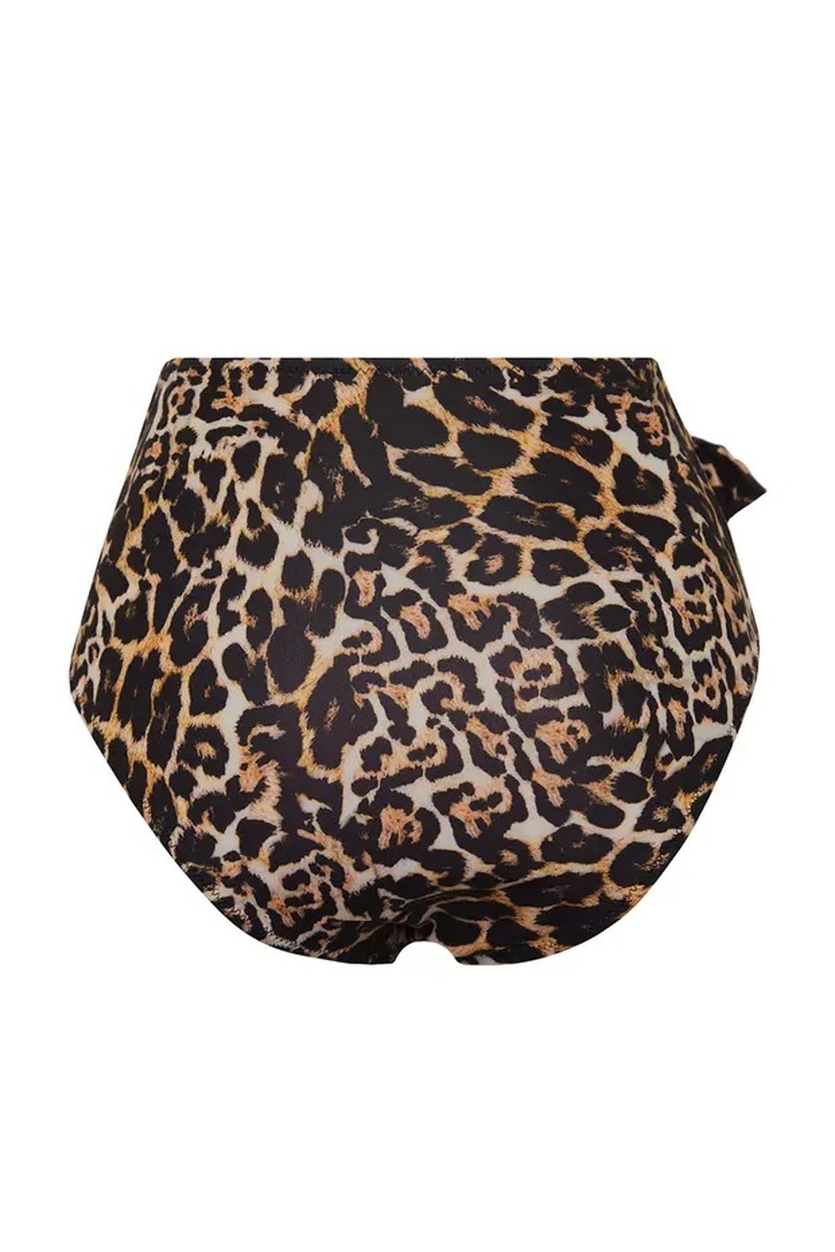 Multi Tie Detail High Waist Bikini Bottom, Image 4 of 5