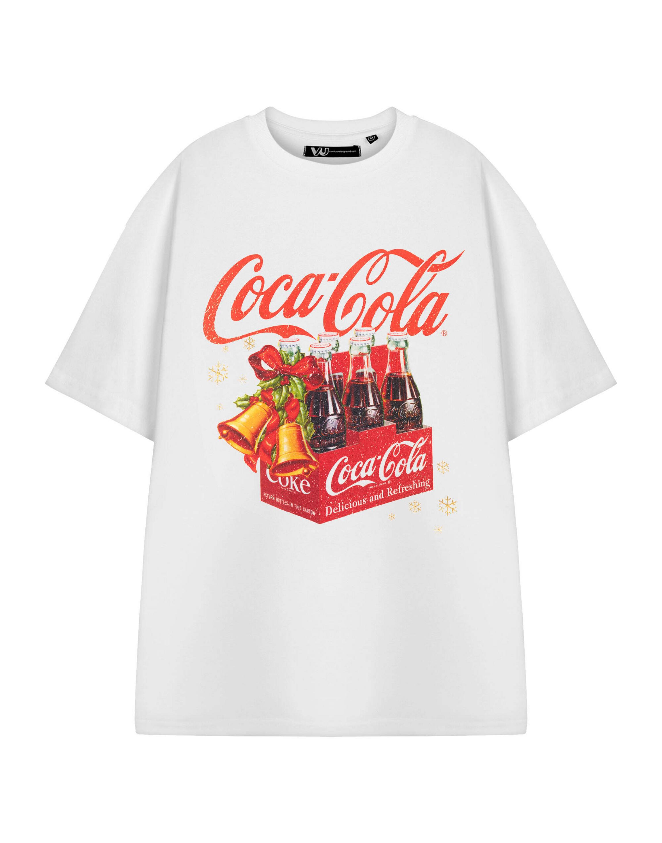 White Coca Cola Pack Small T-Shirt, Image 1 of 6
