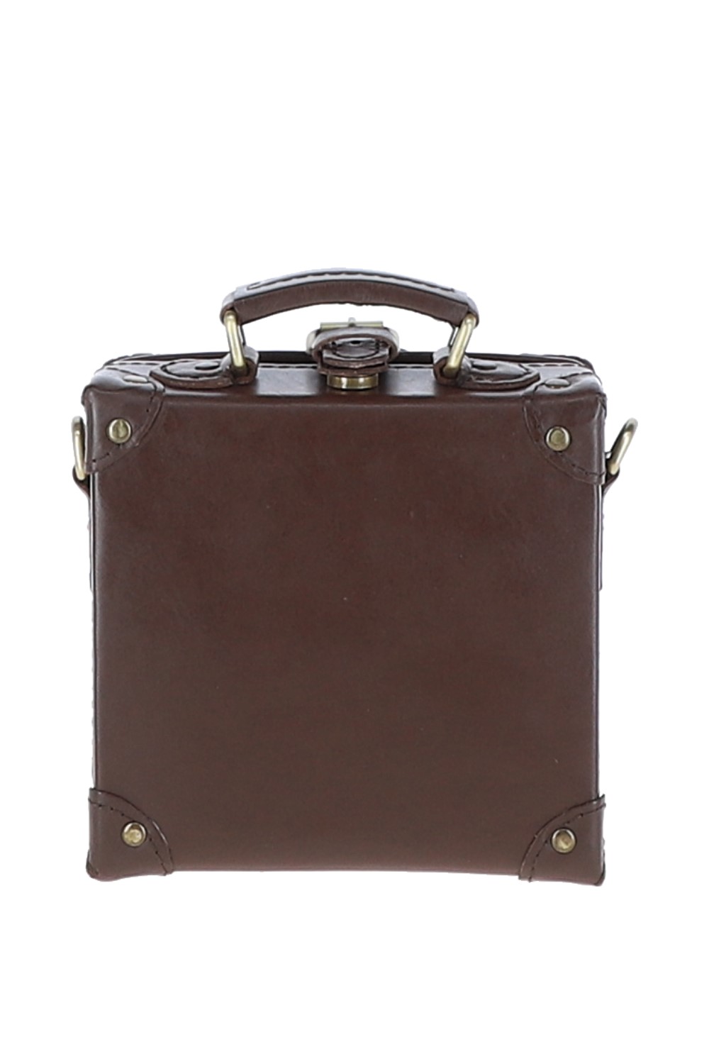 Brown Real Leather Trinket Box, Image 4 of 5