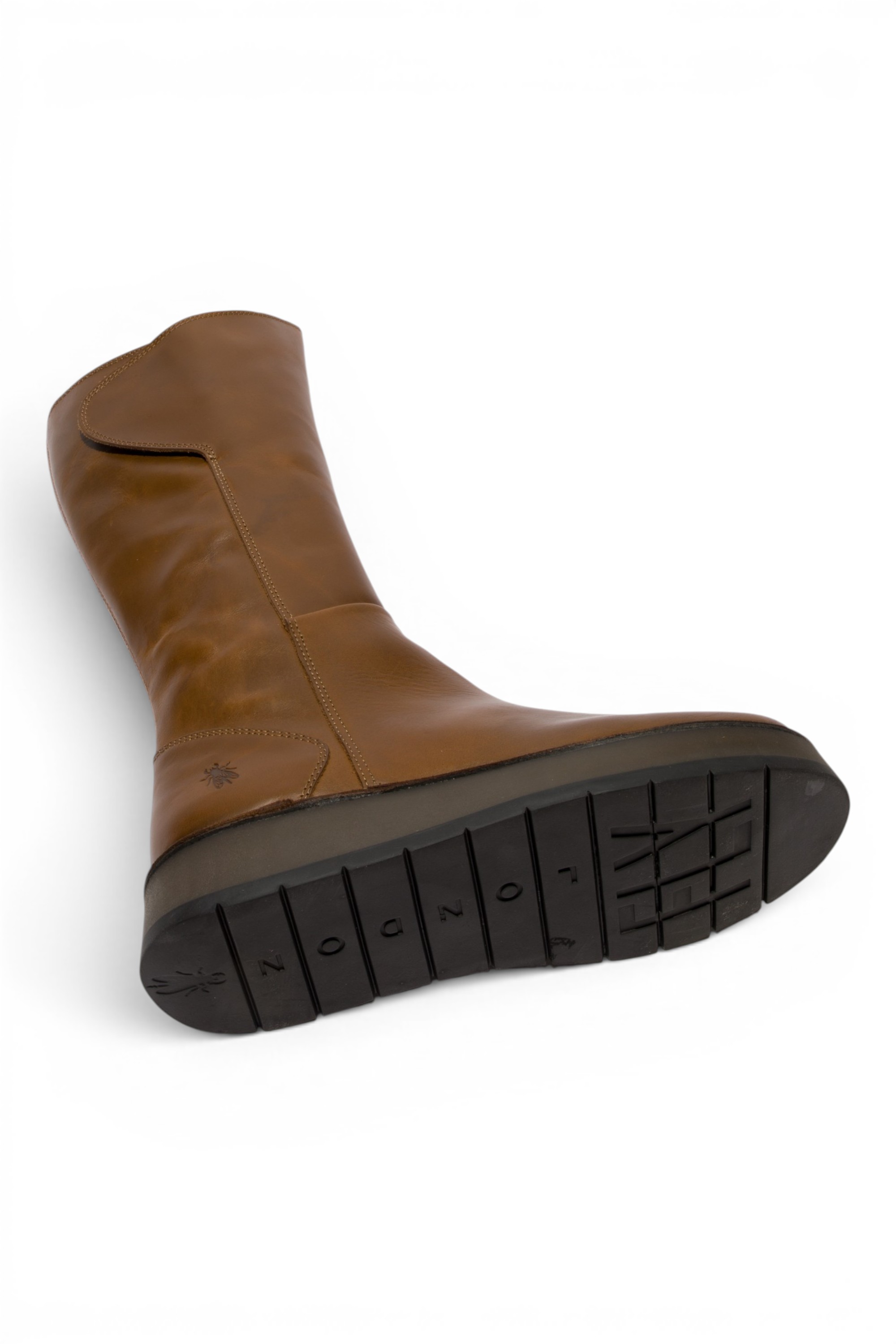 Camel Womens Leather High Long Boots-RHEA042, Image 5 of 5