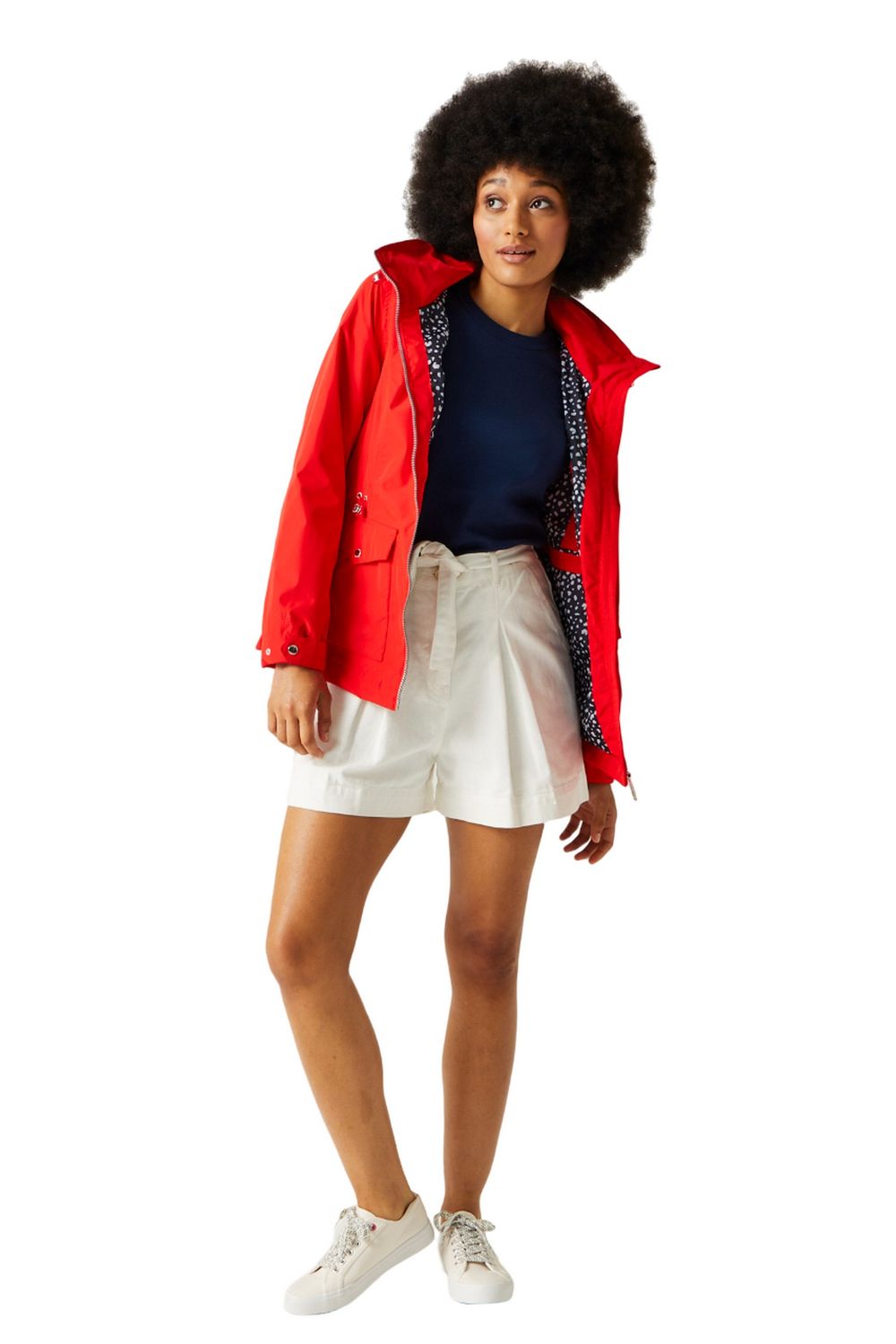 Red Navassa Waterproof Jacket, Image 4 of 4