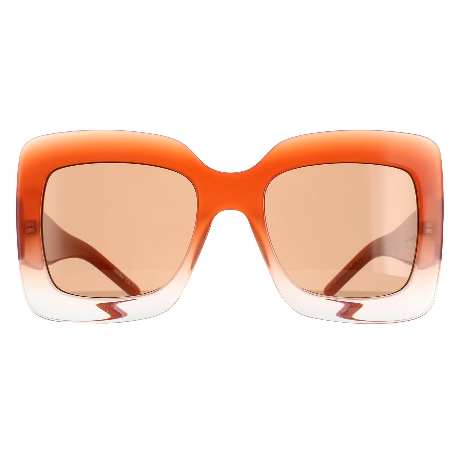 Brown Hugo Boss Brown Square Brick Brown Brown BOSS 1385/S, Image 1 of 4